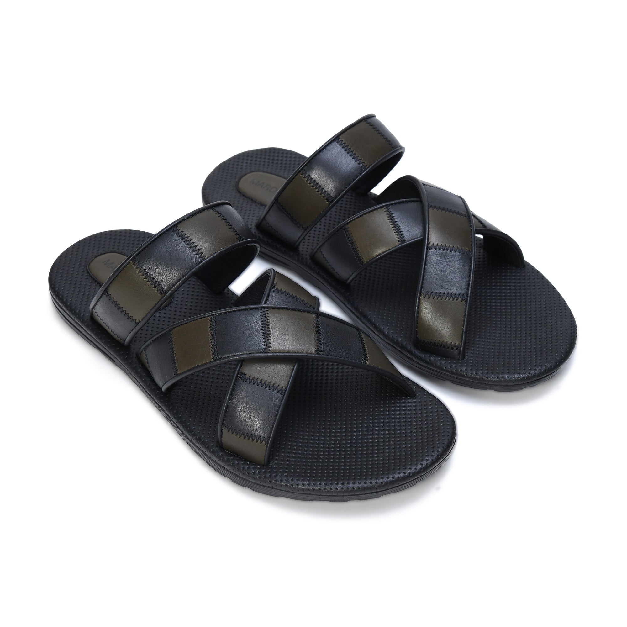 Rovo Criss-Cross Slide Sandal