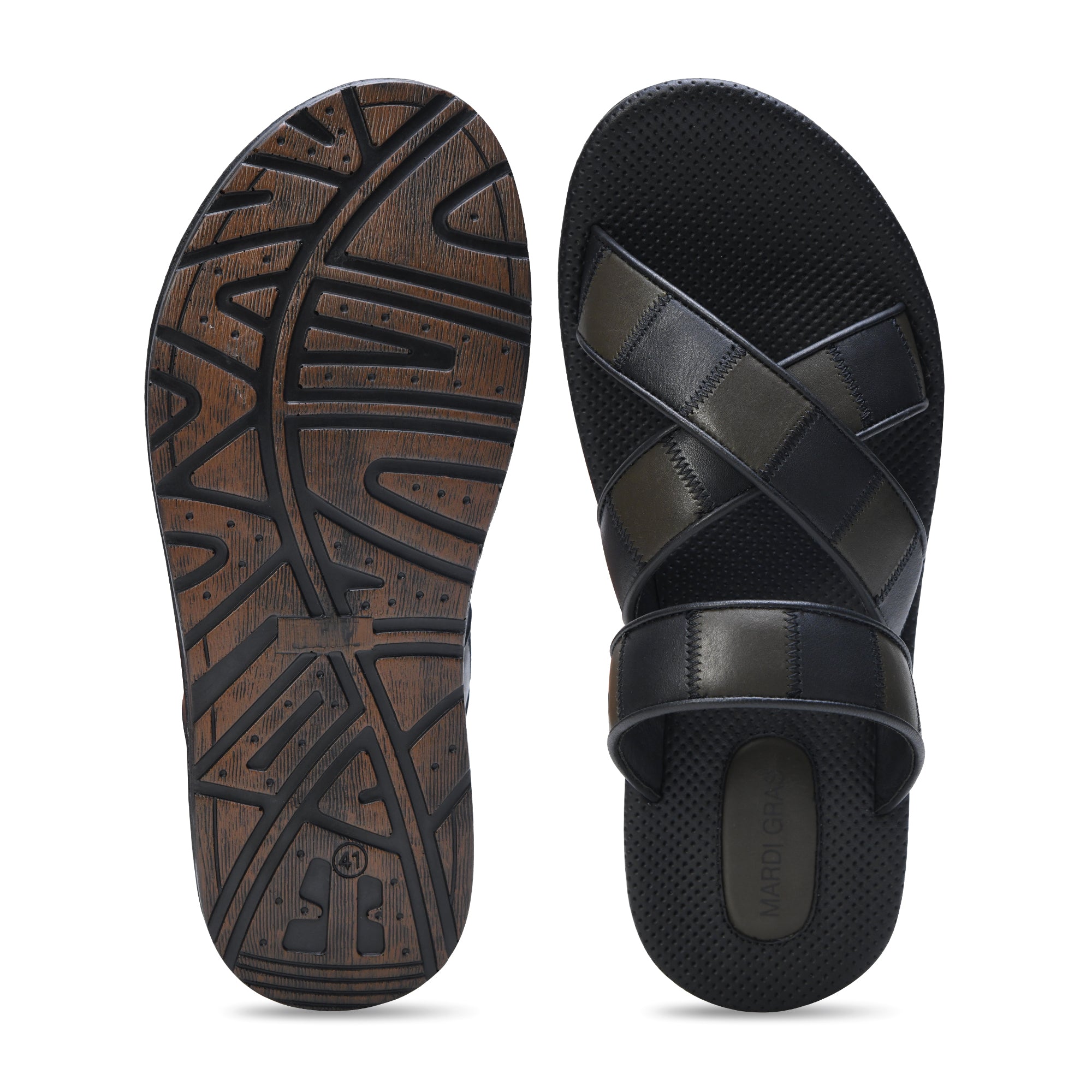 Rovo Criss-Cross Slide Sandal