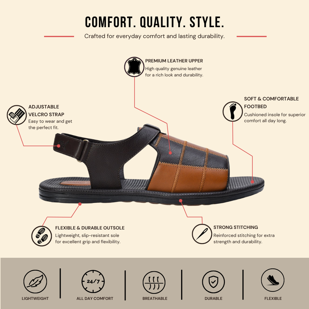 District Chevron Slingback Sandal