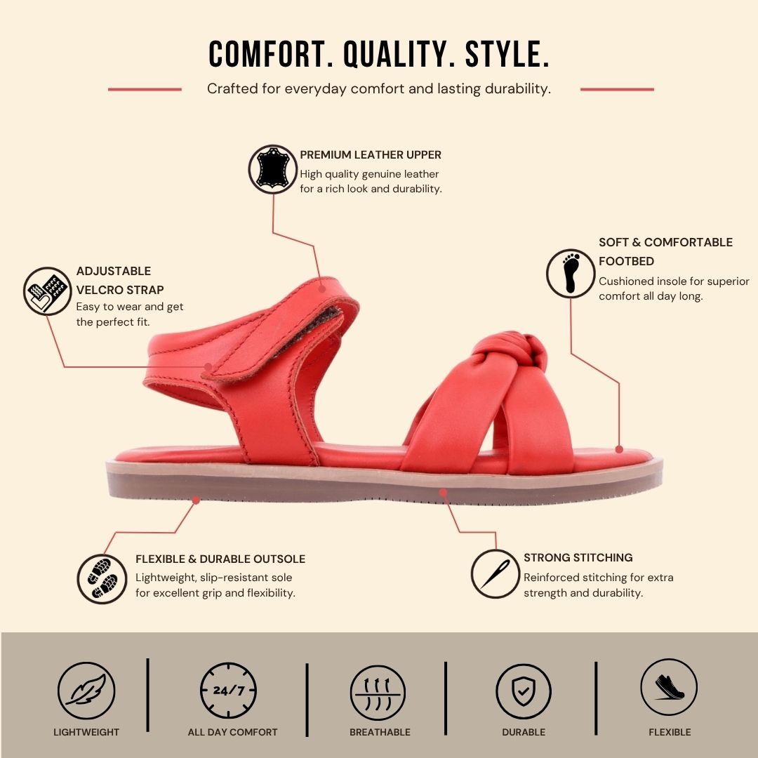 Twirl Knot Sandals (Kids)