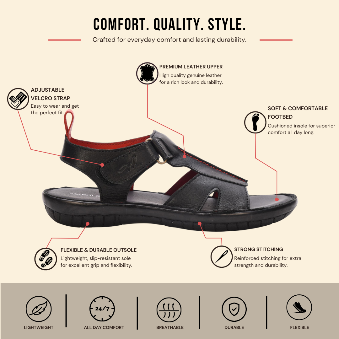 Zoomer Fusion T Strap Sandal (Youth)