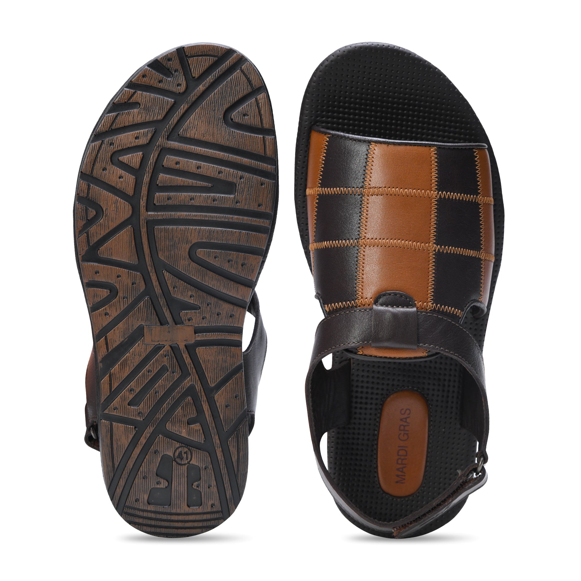 District Chevron Slingback Sandal