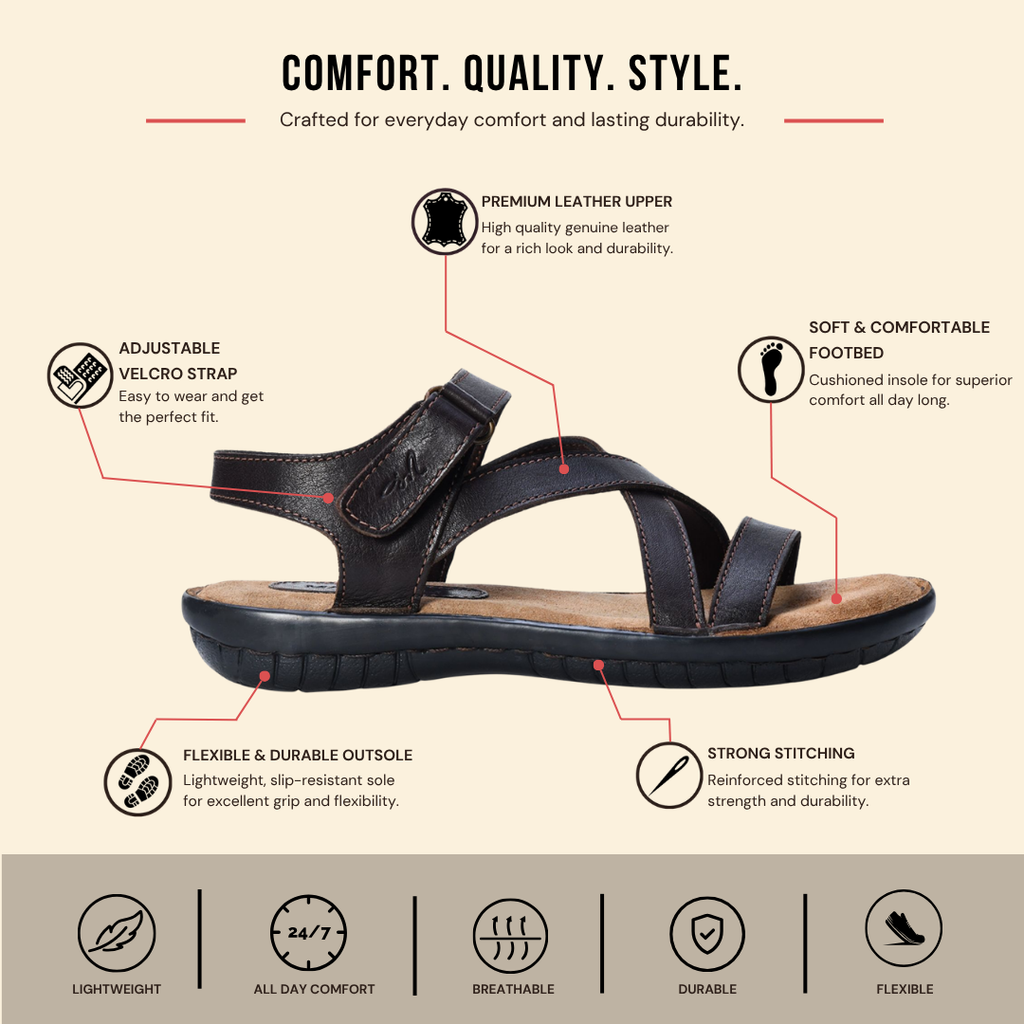 Solace Cross Strap Sandal (Youth)