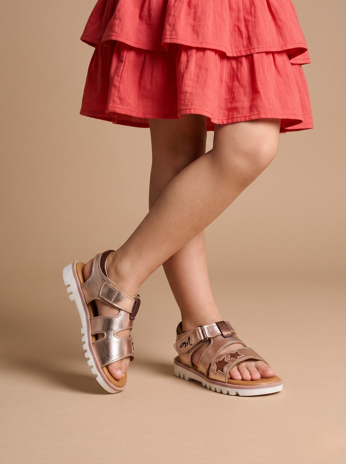 Marlo Star Cutout Sandal (Kids)