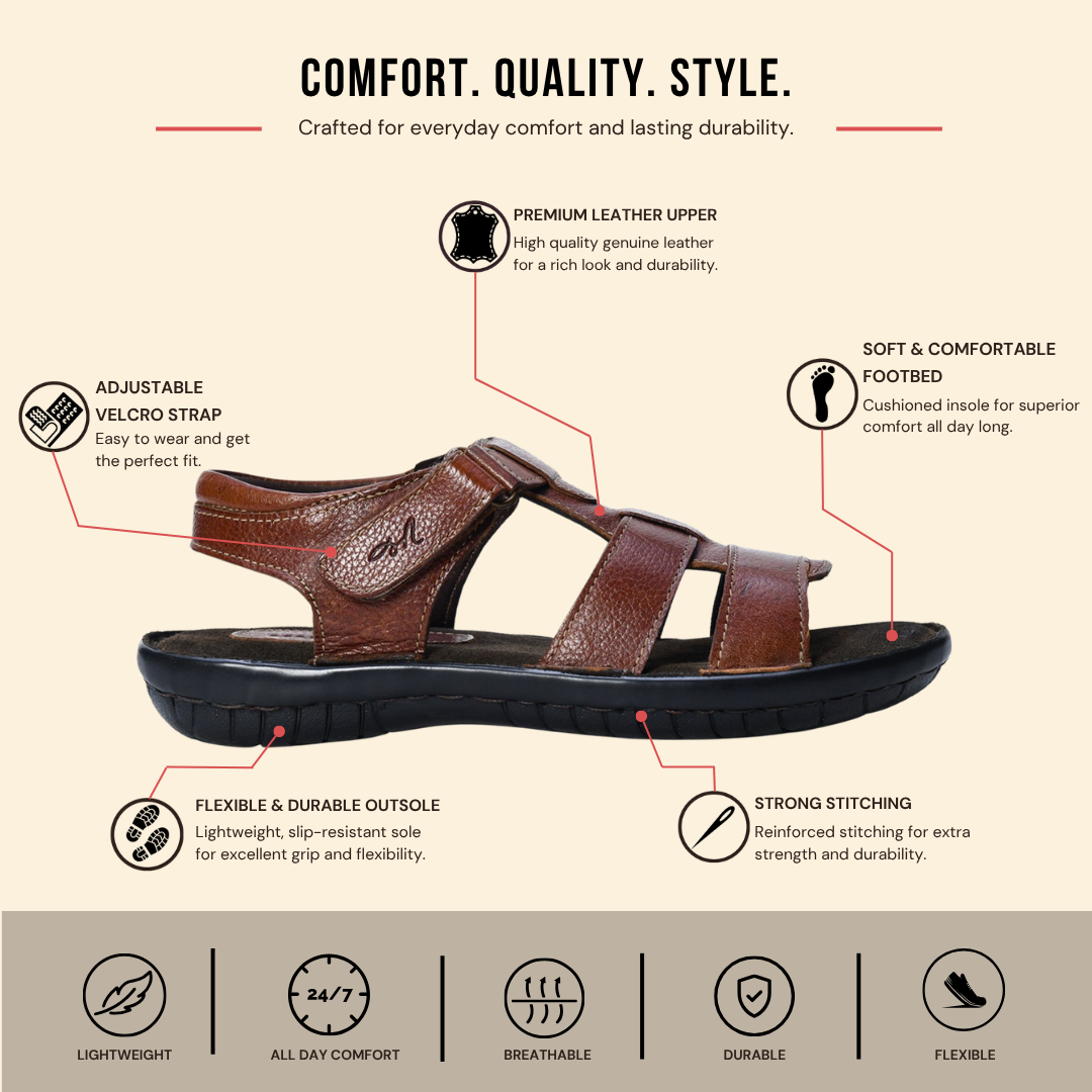 Meadow Panel Sandal (Youth)