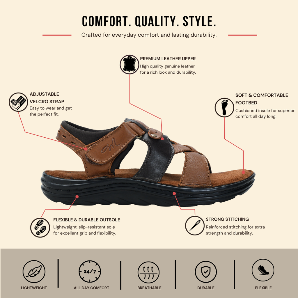 Zuvo Cross Weave Comfort Sandal (Youth)