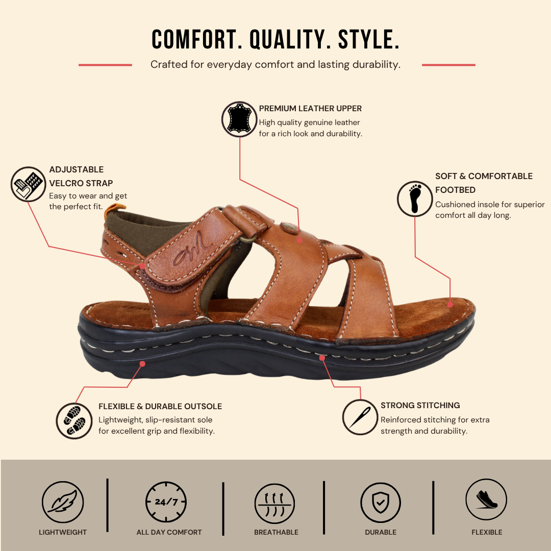 Zuvo Cross Weave Comfort Sandal (Youth)