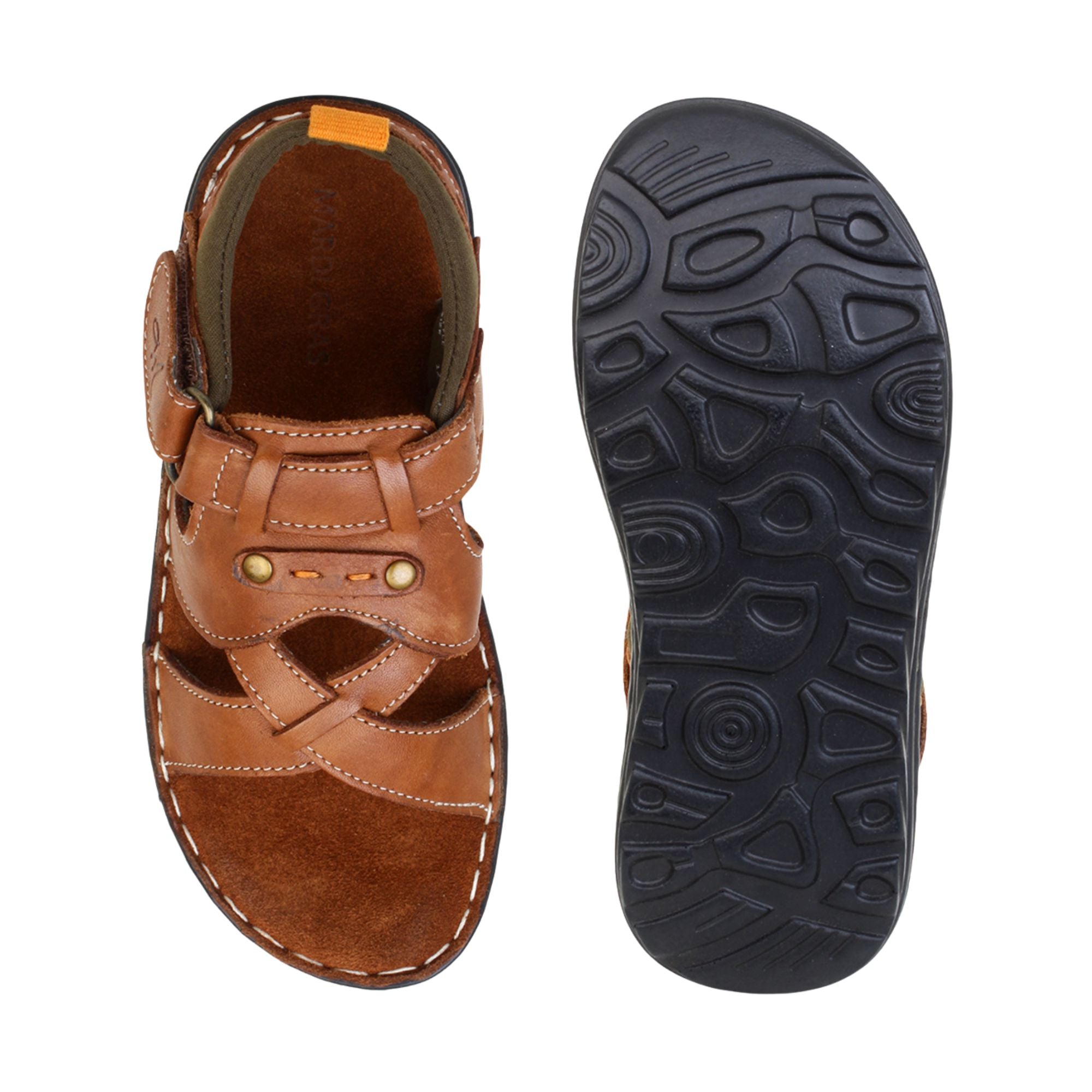 Zuvo Cross Weave Comfort Sandal (Youth)
