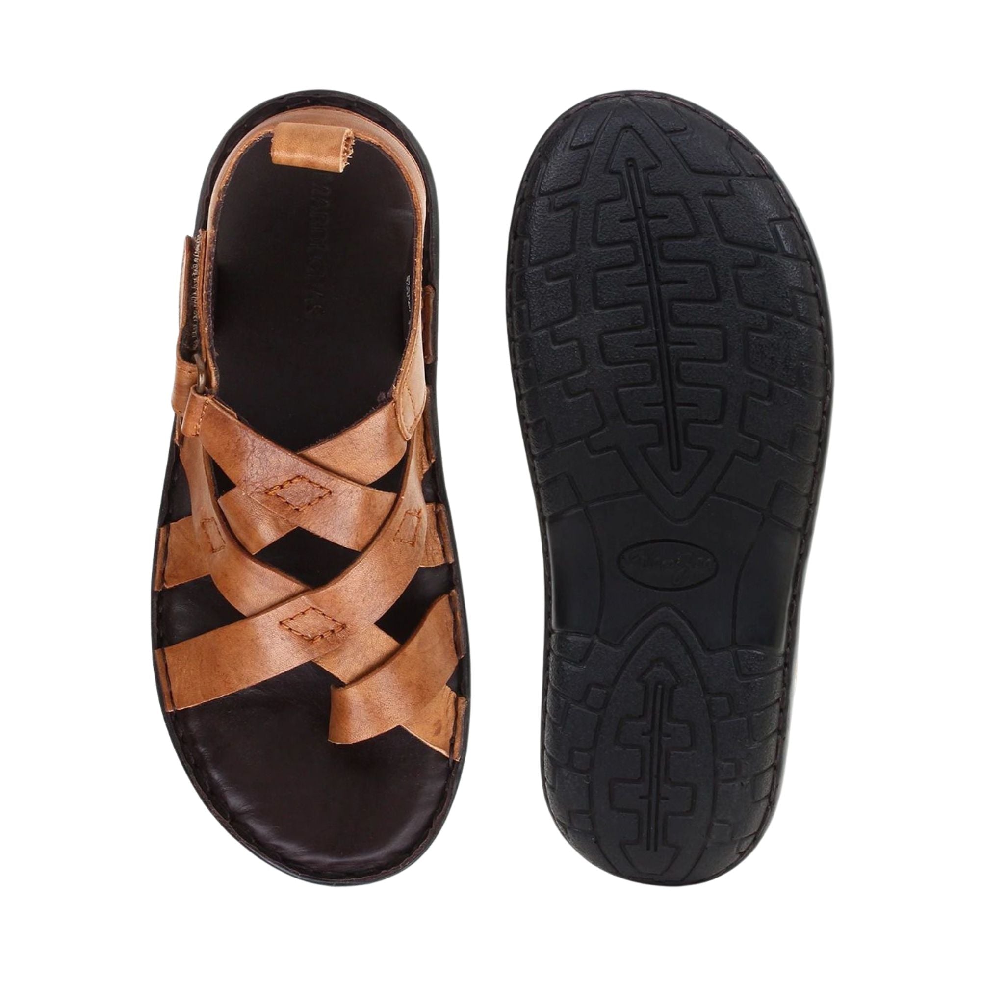 Zuki Criss Cross Strap Sandals (Youth)