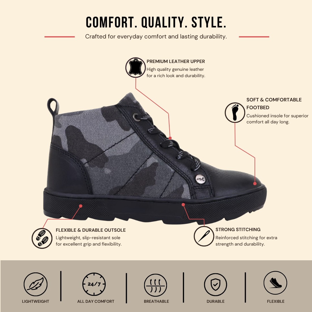 Shadow Trek High Top (Youth)