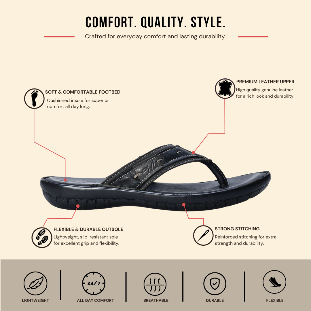 Tide Stitch Thong Sandal (Youth)