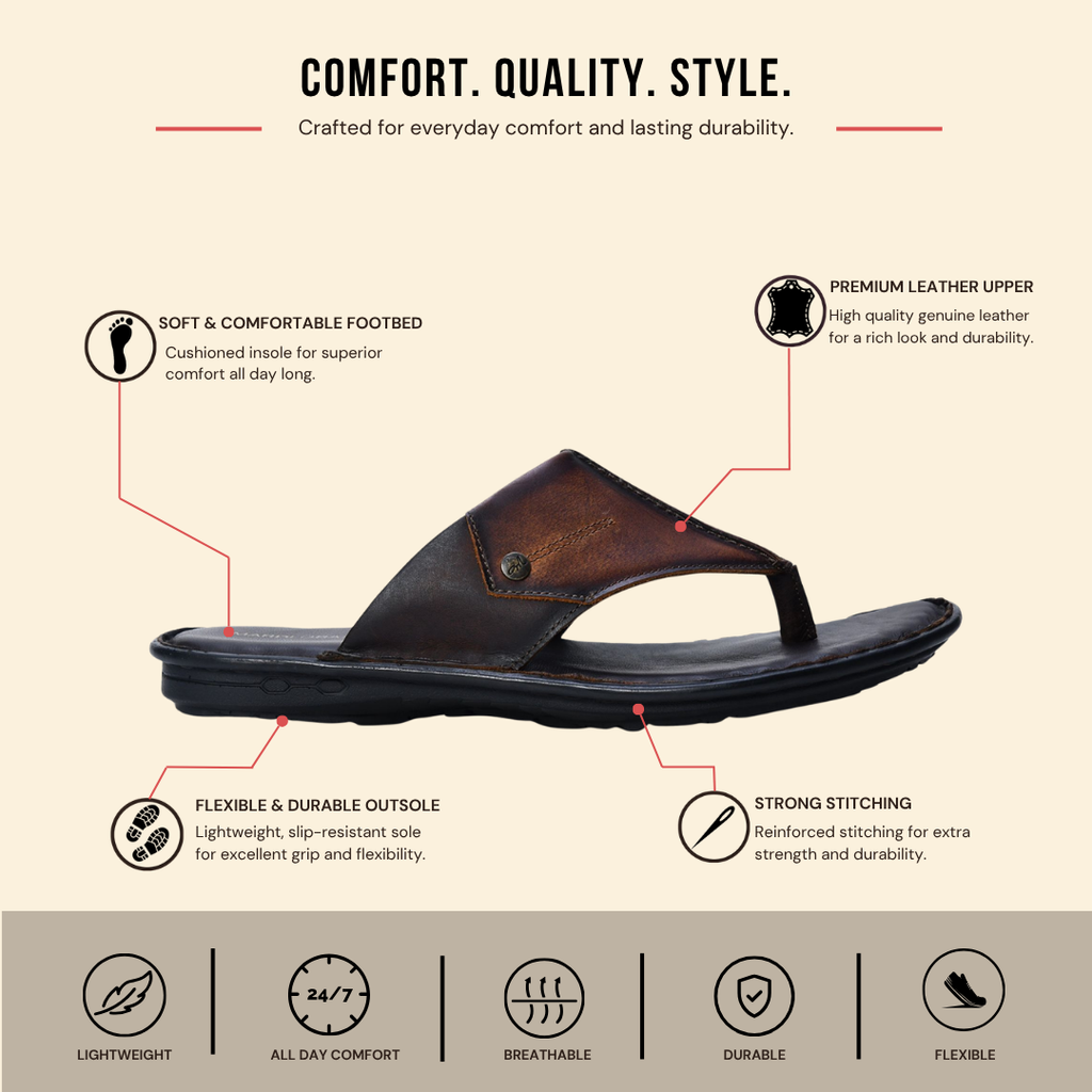 Crosswalk Chappal Slip On