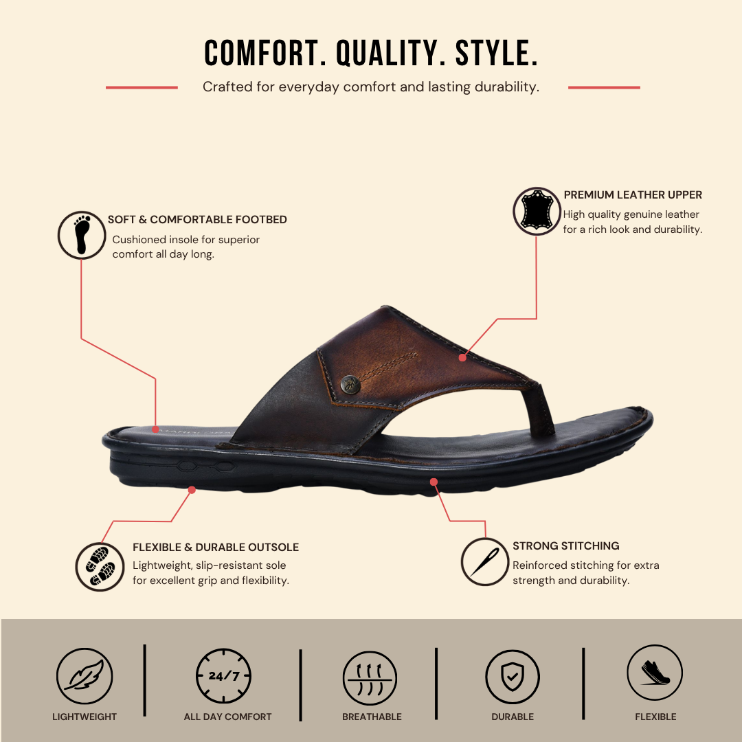 Crosswalk Chappal Slip On