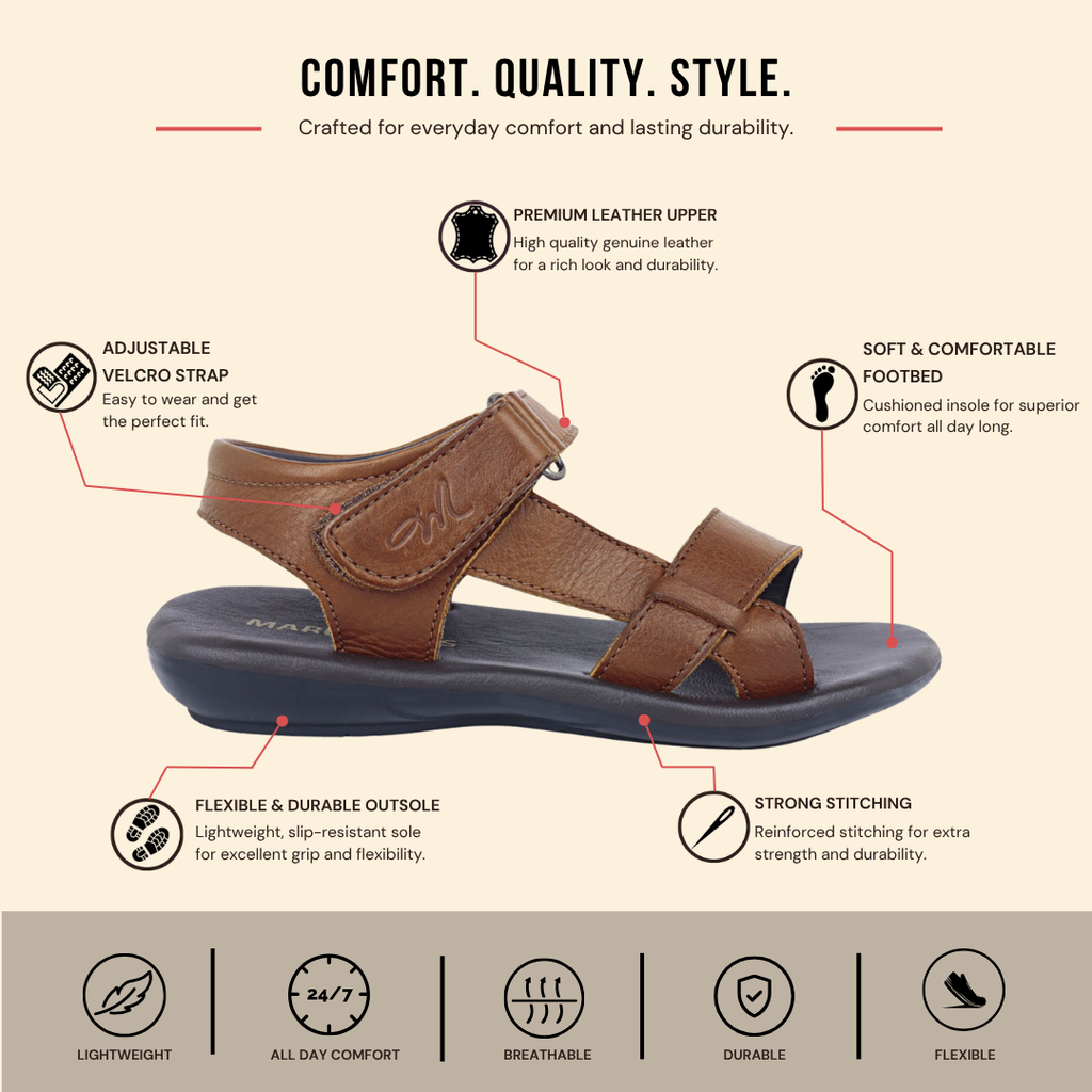 Pebble Strap Sandal (Youth)