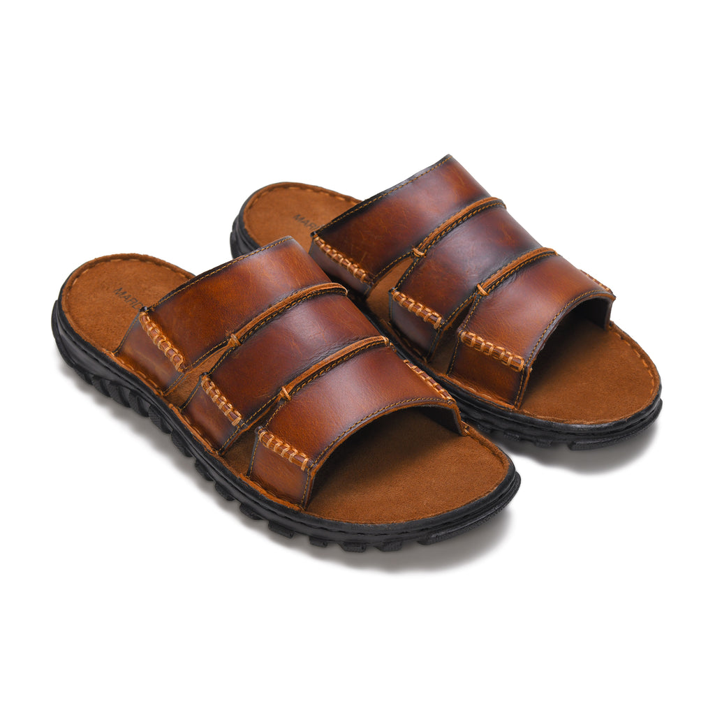 Falcon Multi Strap Slide Sandal