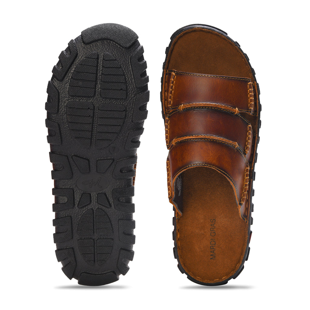 Falcon Multi Strap Slide Sandal