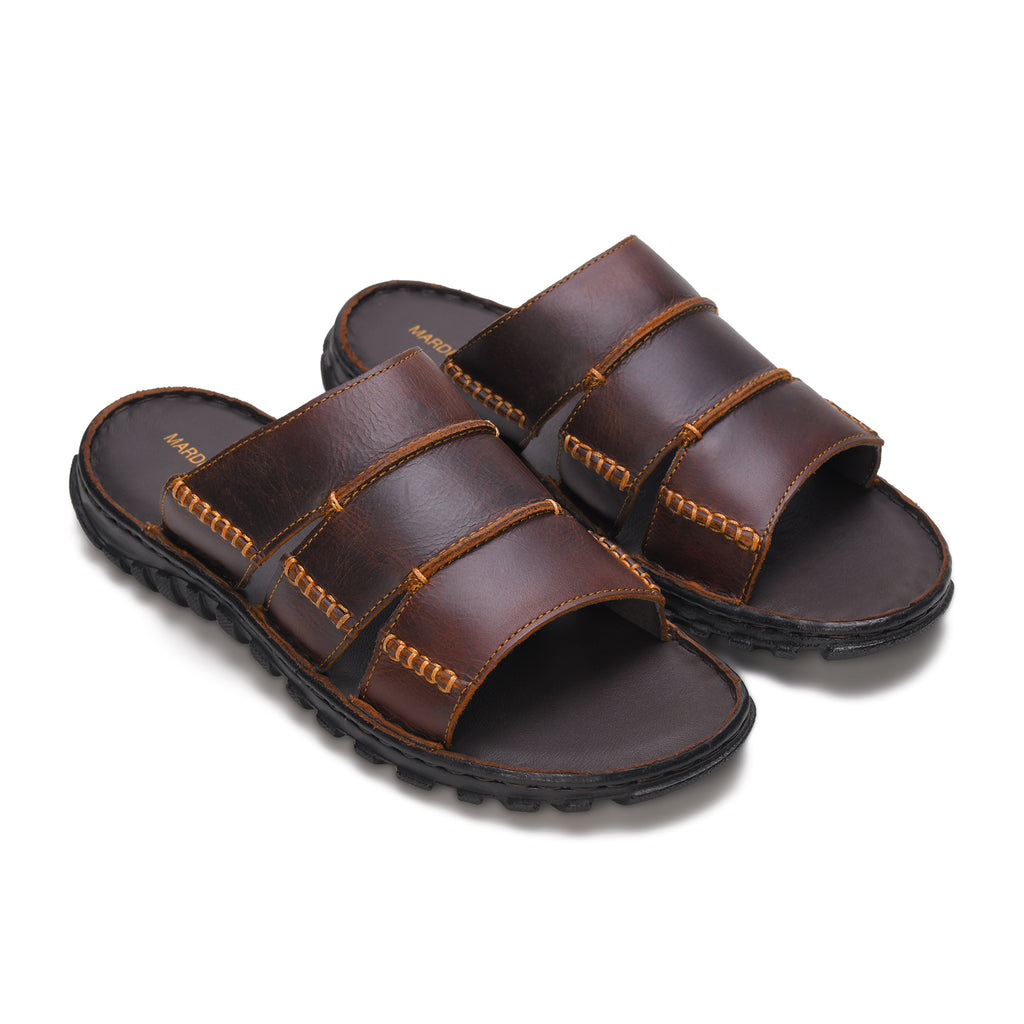 Falcon Multi Strap Slide Sandal