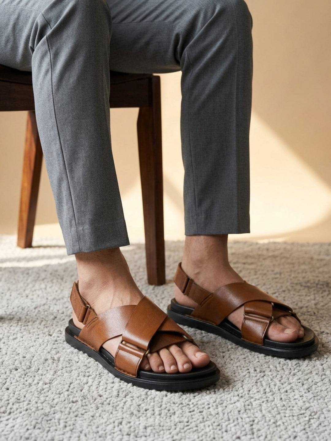 Hudson Criss Cross Slingback Sandal