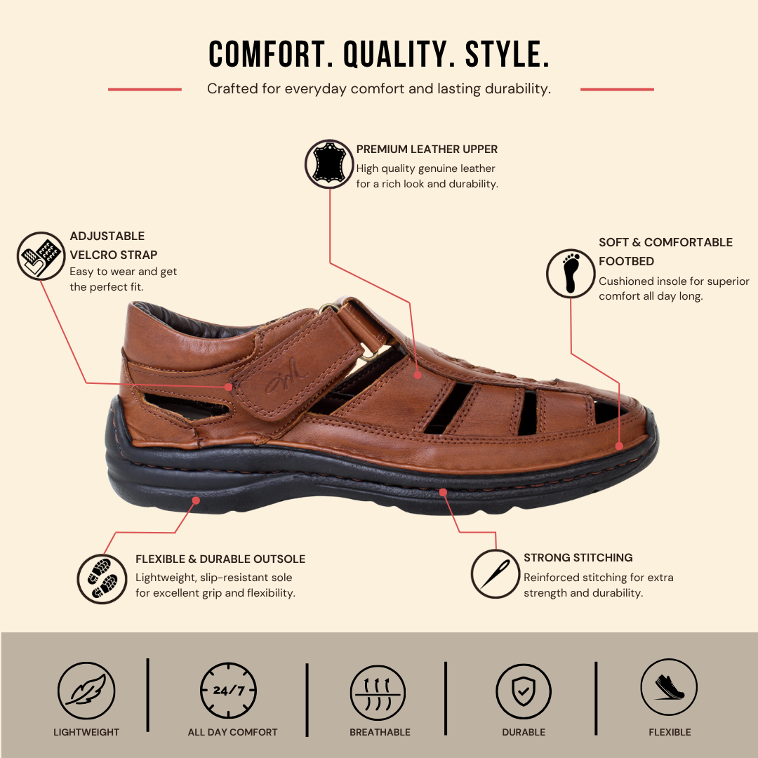 Stonecrest Panel Sandal