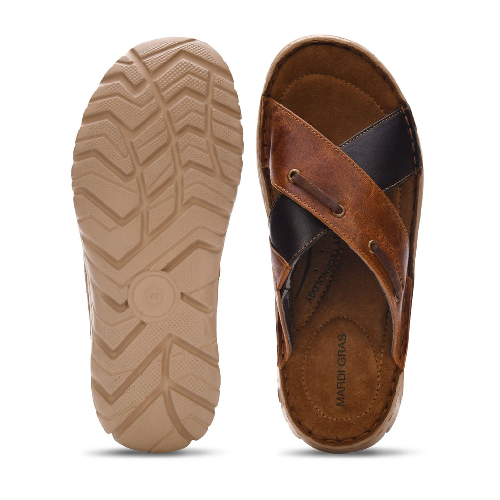 Mode Cross Strap Slide Sandal