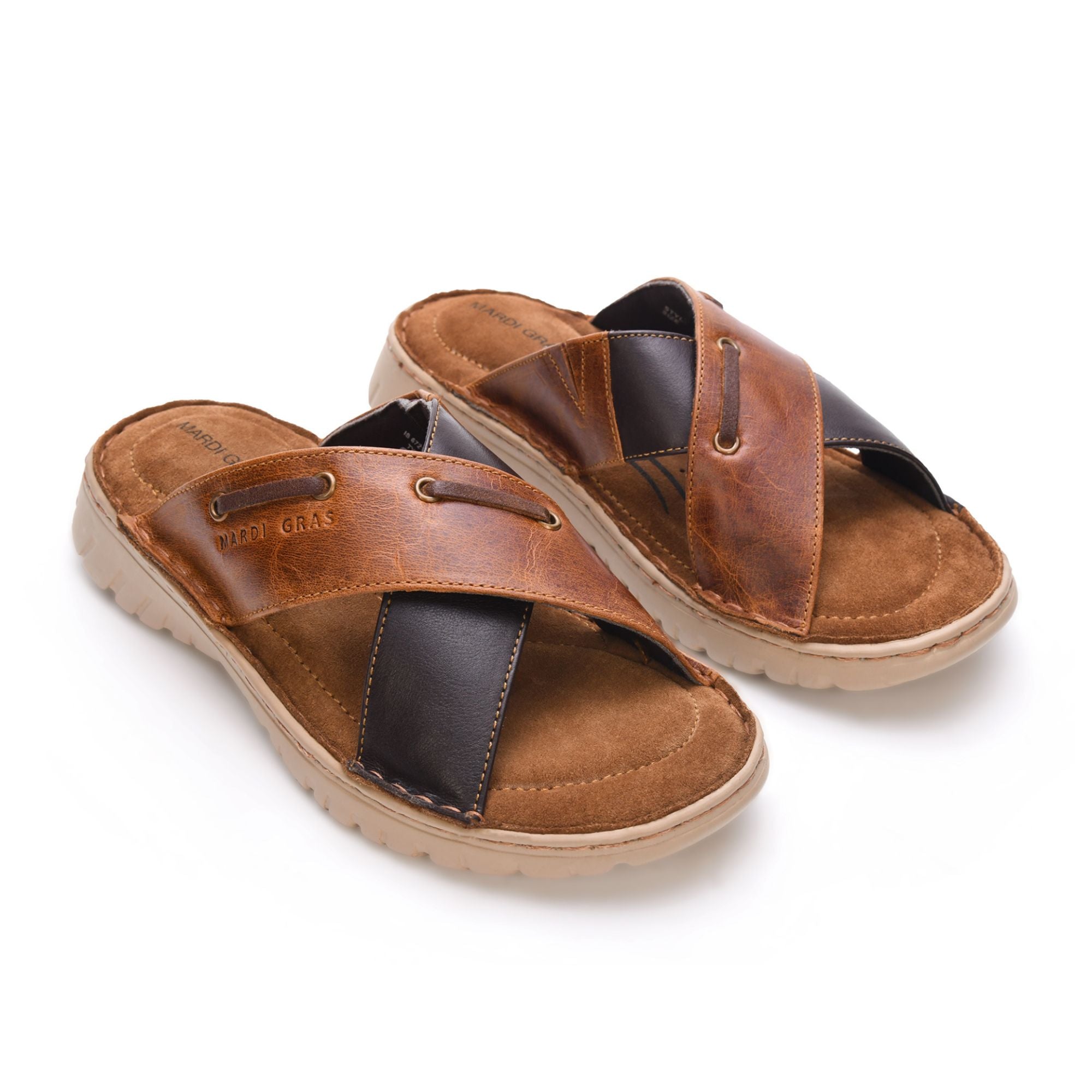 Mode Cross Strap Slide Sandal