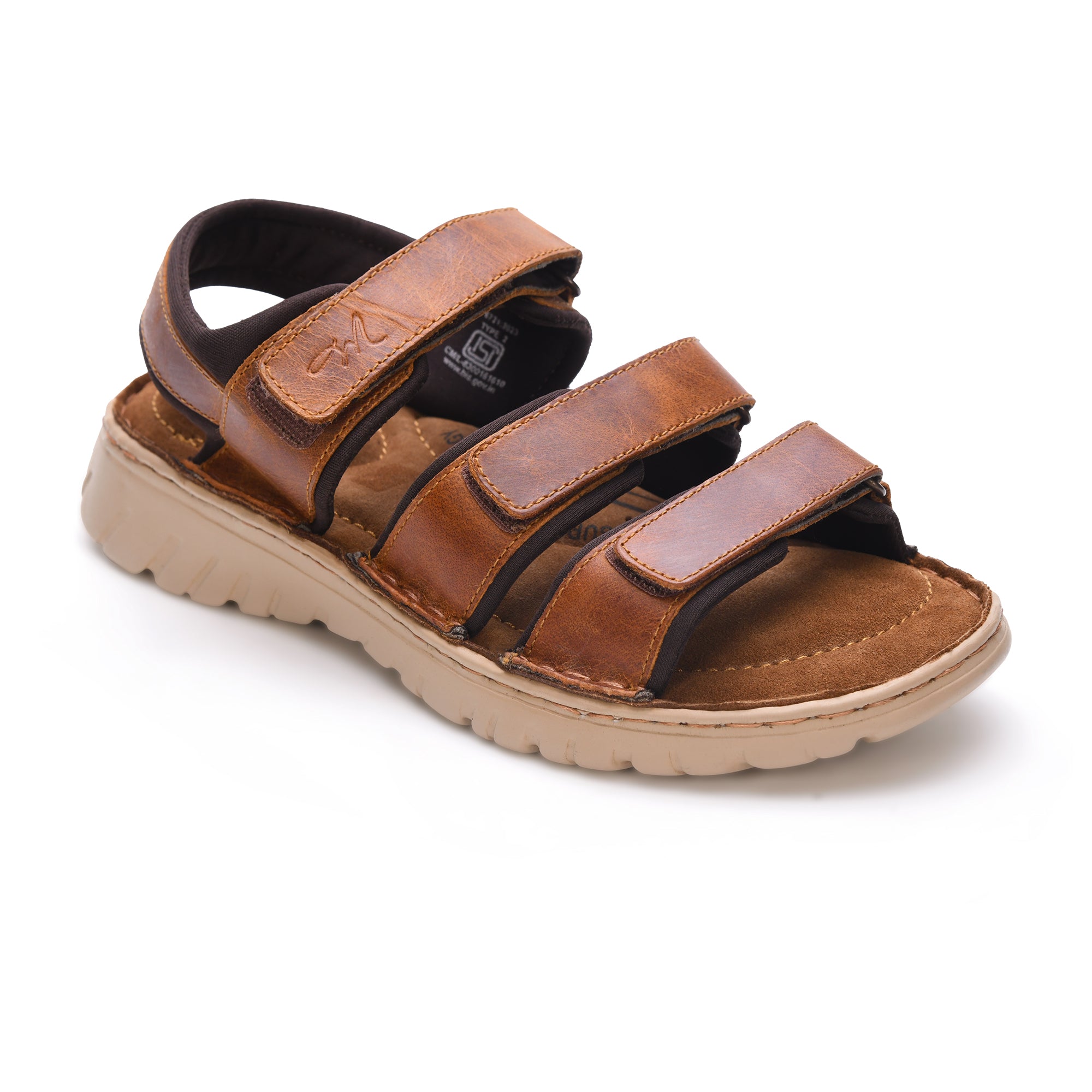 Ridge Triple Strap Sandal