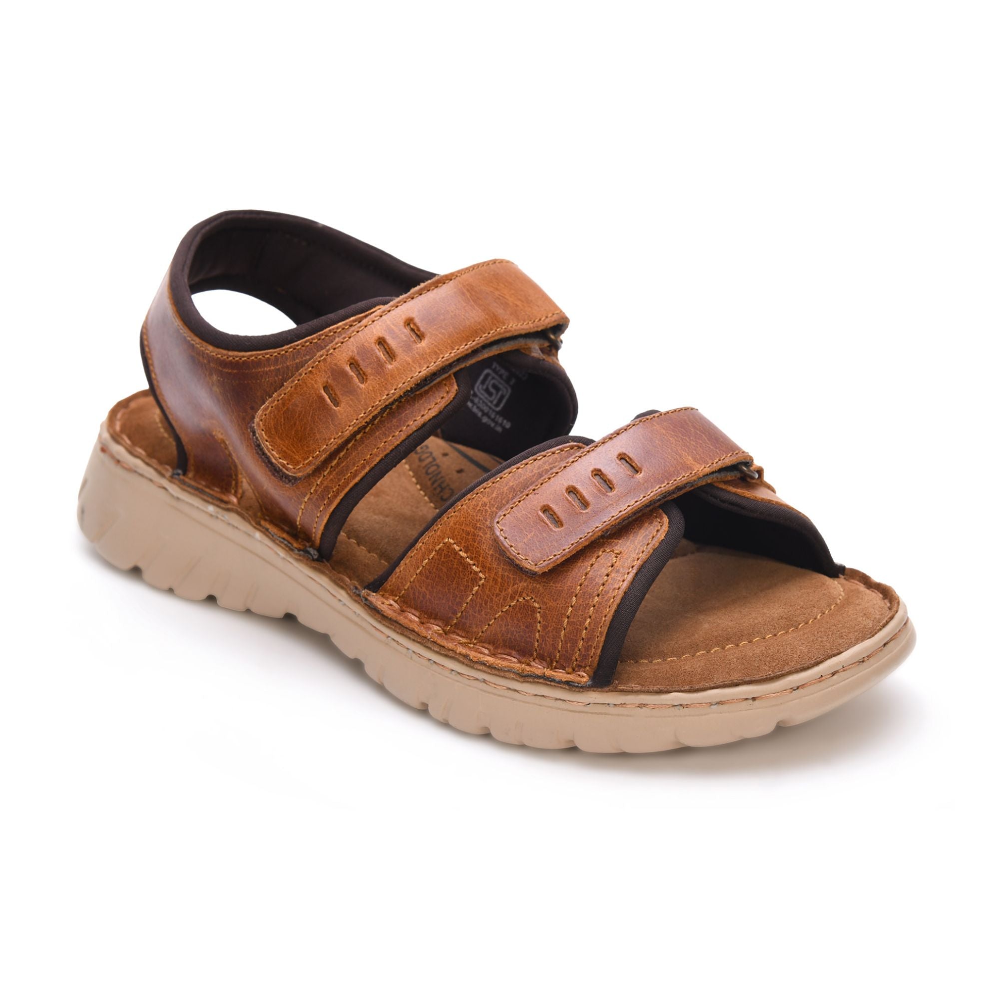 Grid Double Strap Sandal