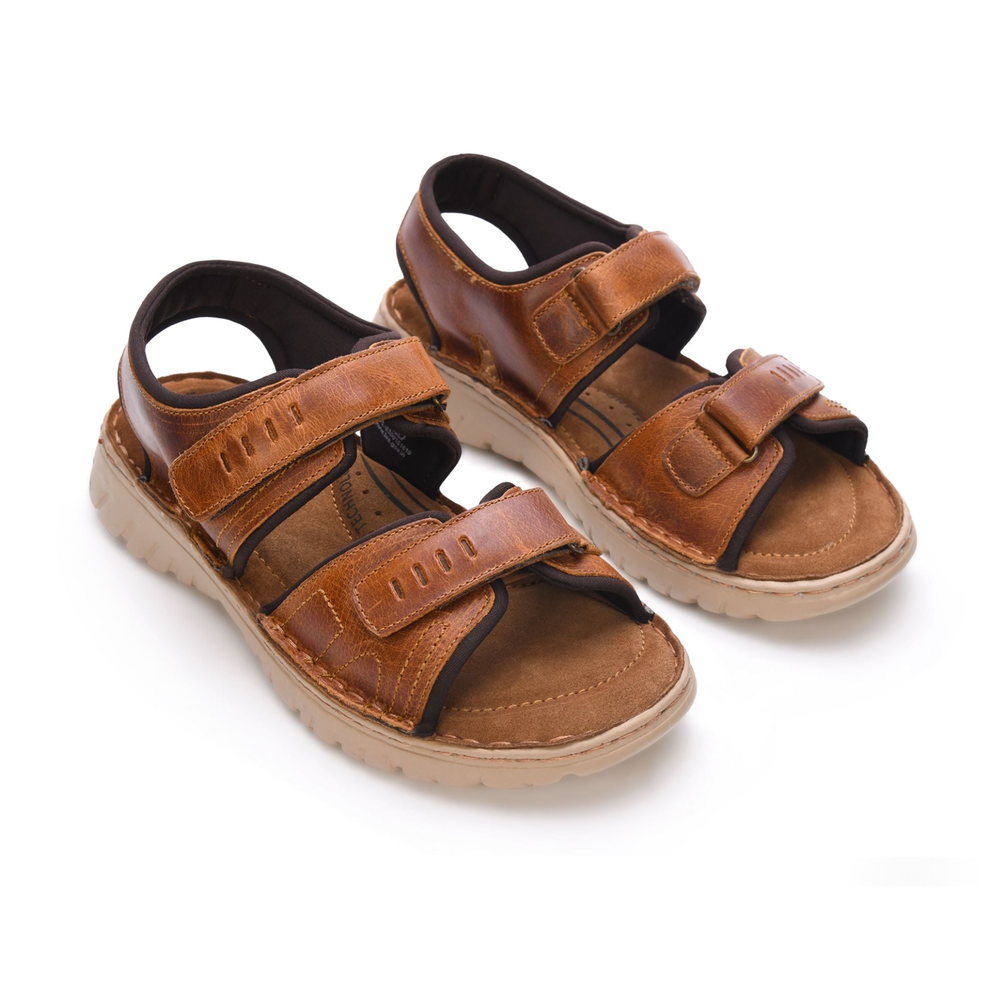 Grid Double Strap Sandal