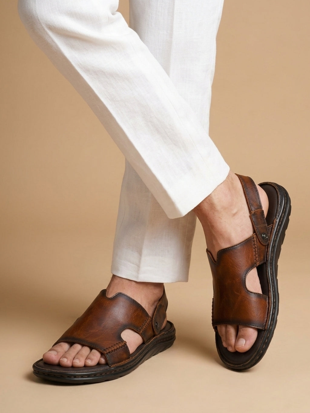 Atlas Cut Out Slingback Sandal