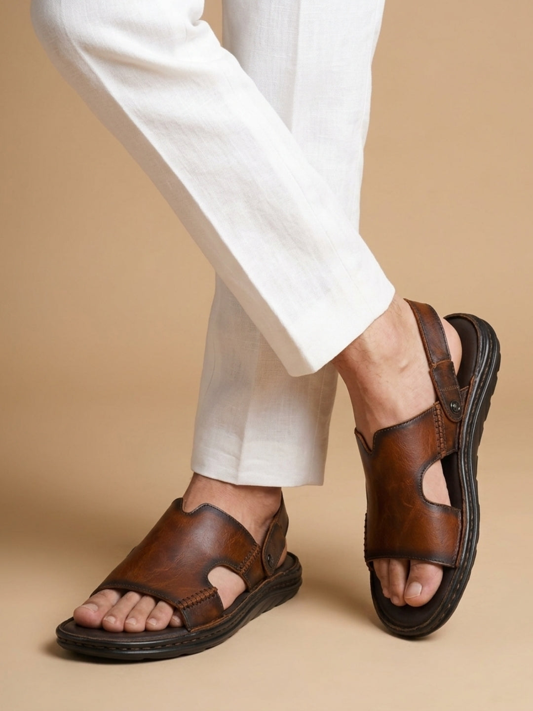 Atlas Cut Out Slingback Sandal