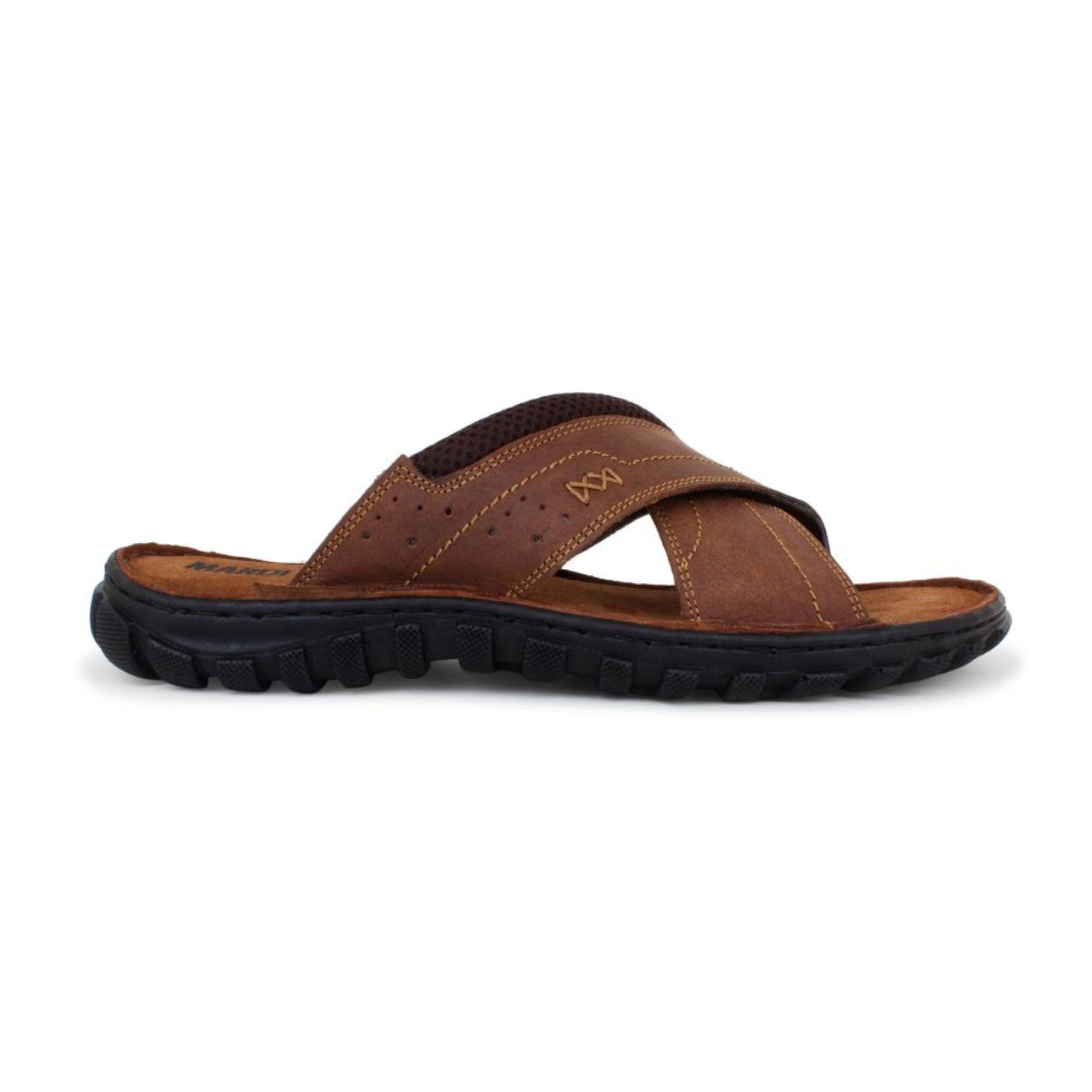 Ridgeway Cross Strap Slide Sandal
