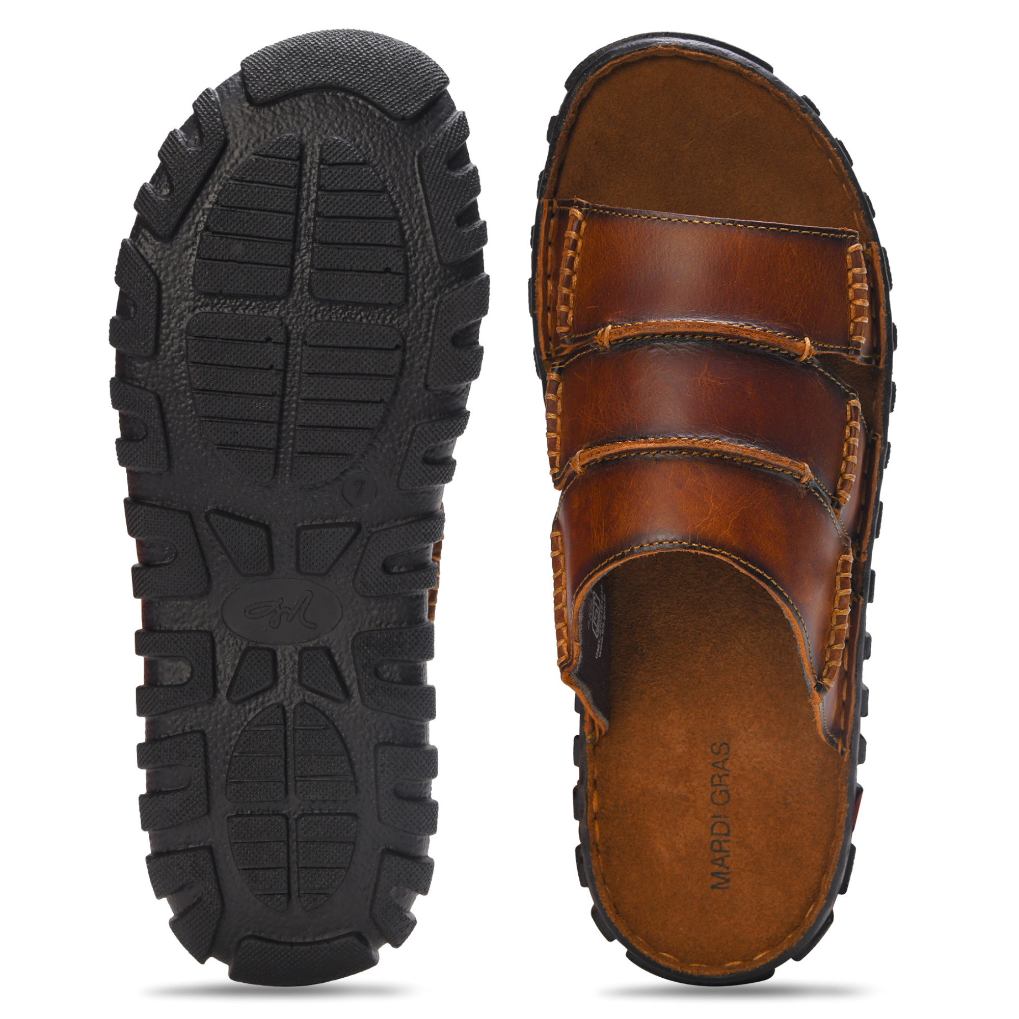 Falcon Multi Strap Slide Sandal