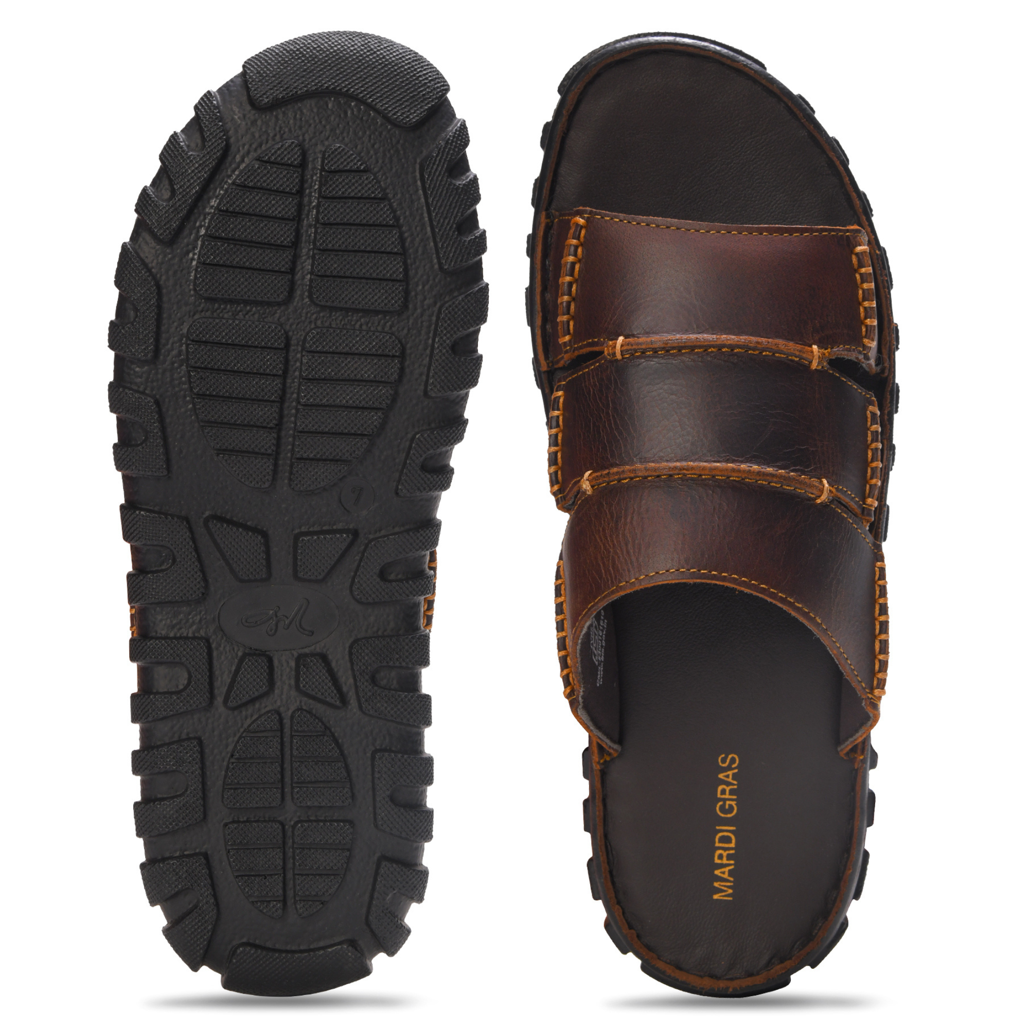 Falcon Multi Strap Slide Sandal