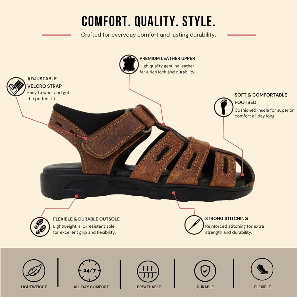 Mobi Fisherman Sandal (Kids)