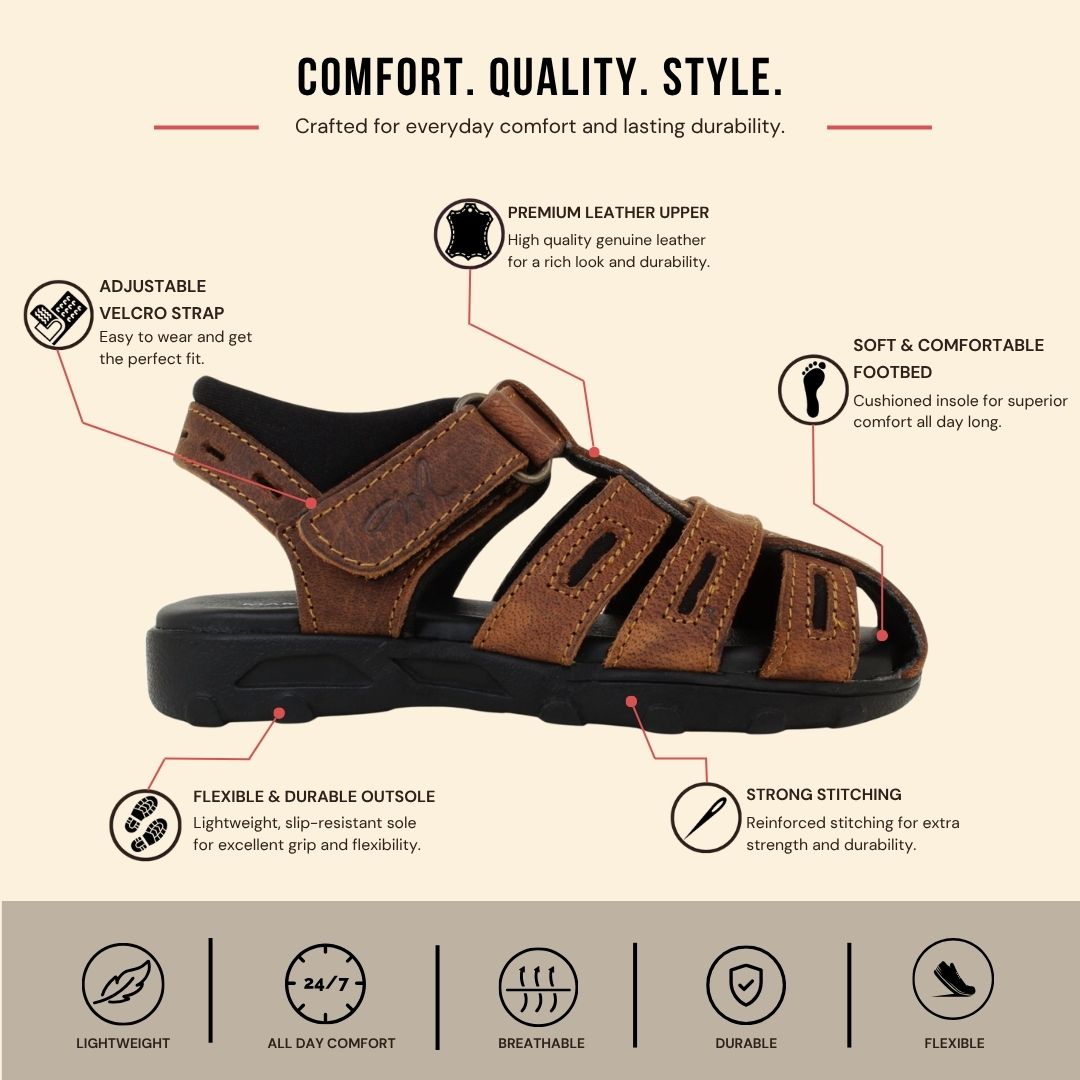 Mobi Fisherman Sandal (Kids)