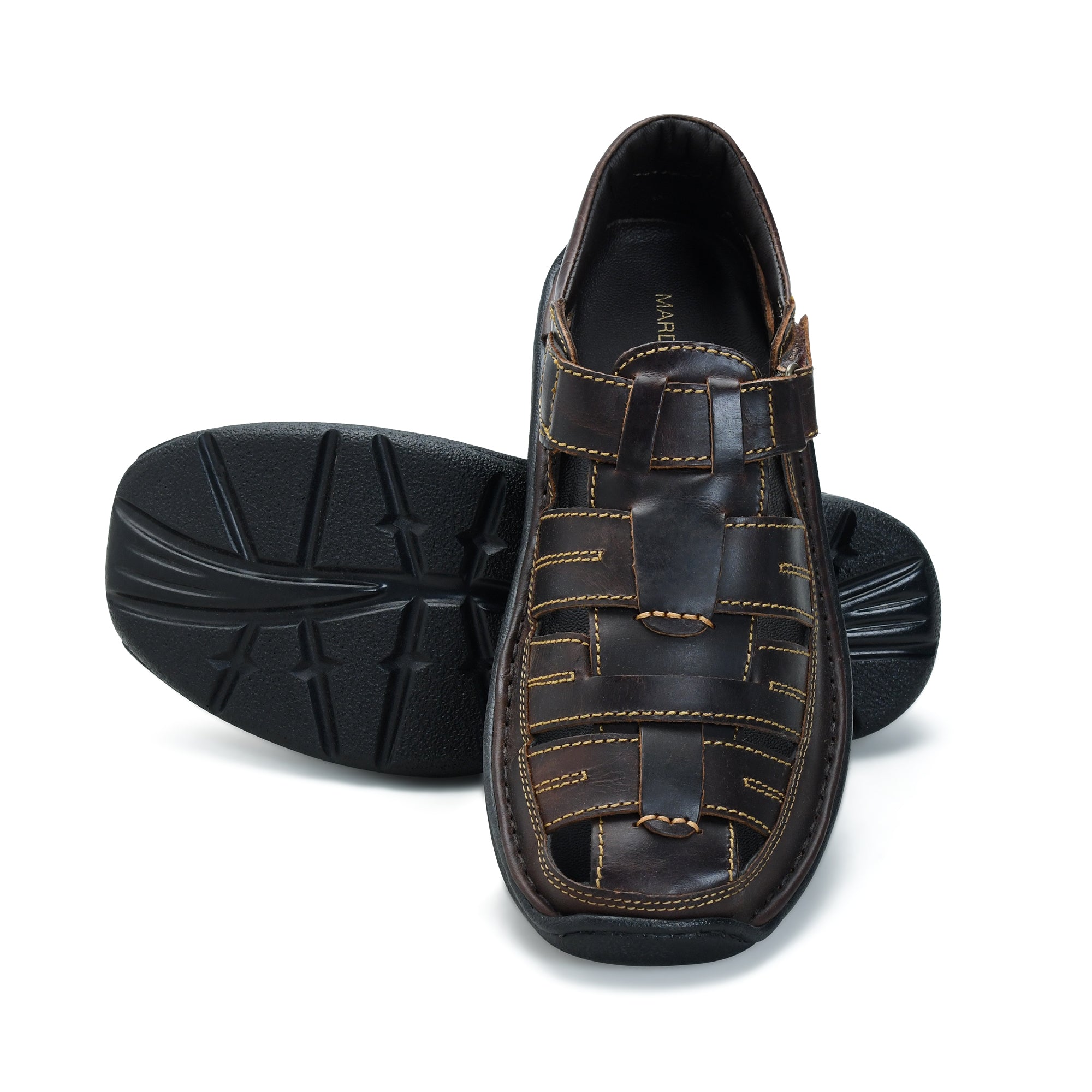 Barron Cross Panel Fisherman Sandal