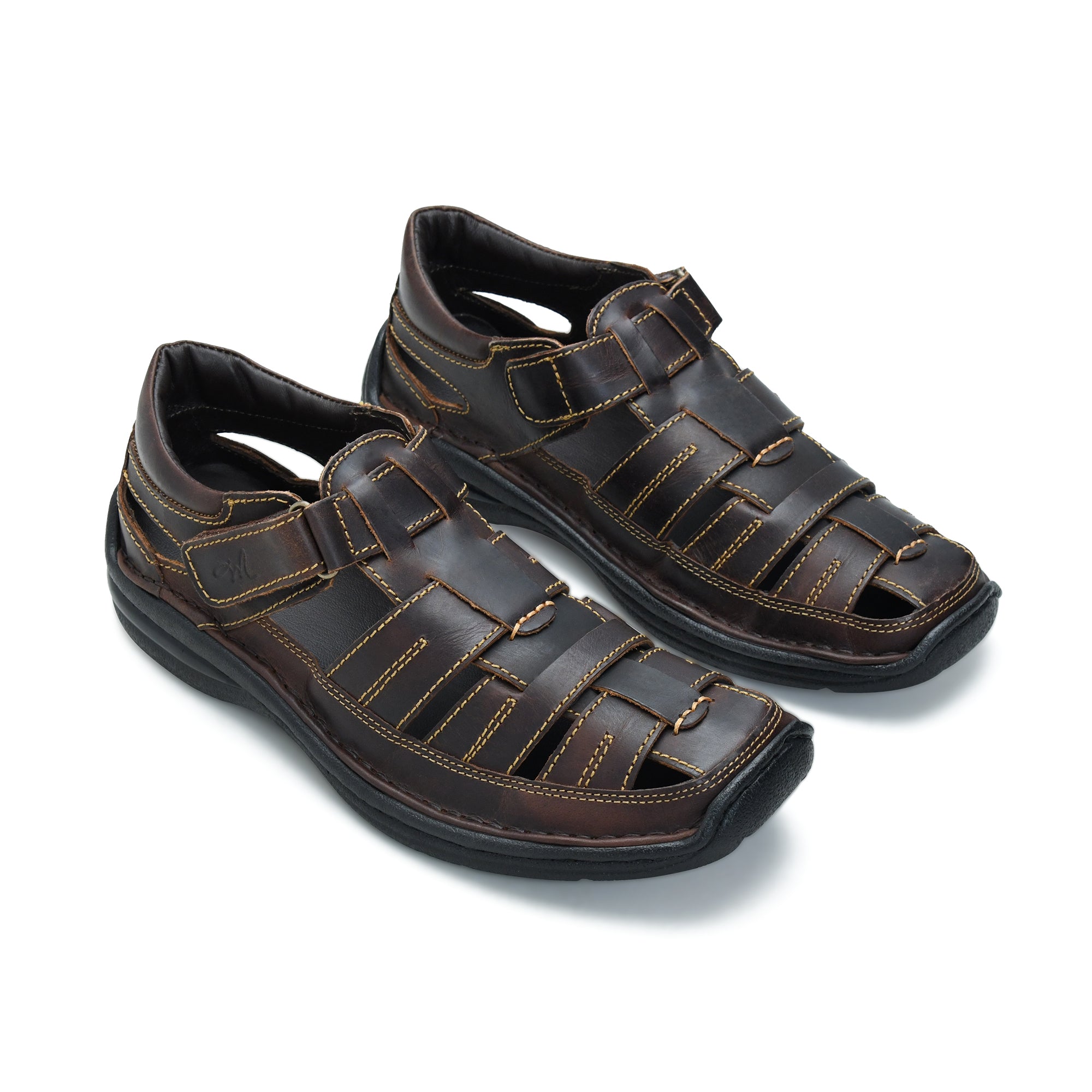 Barron Cross Panel Fisherman Sandal