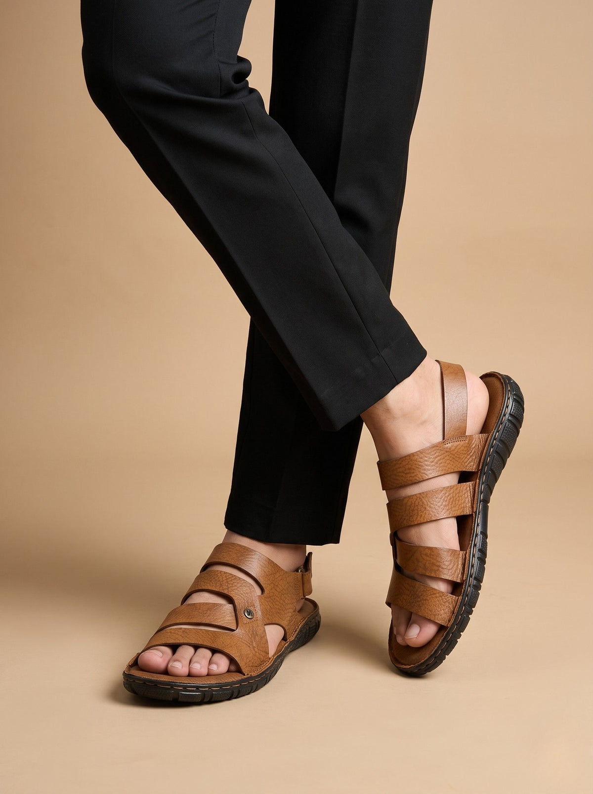 Hartley Diagonal Strap Sandal
