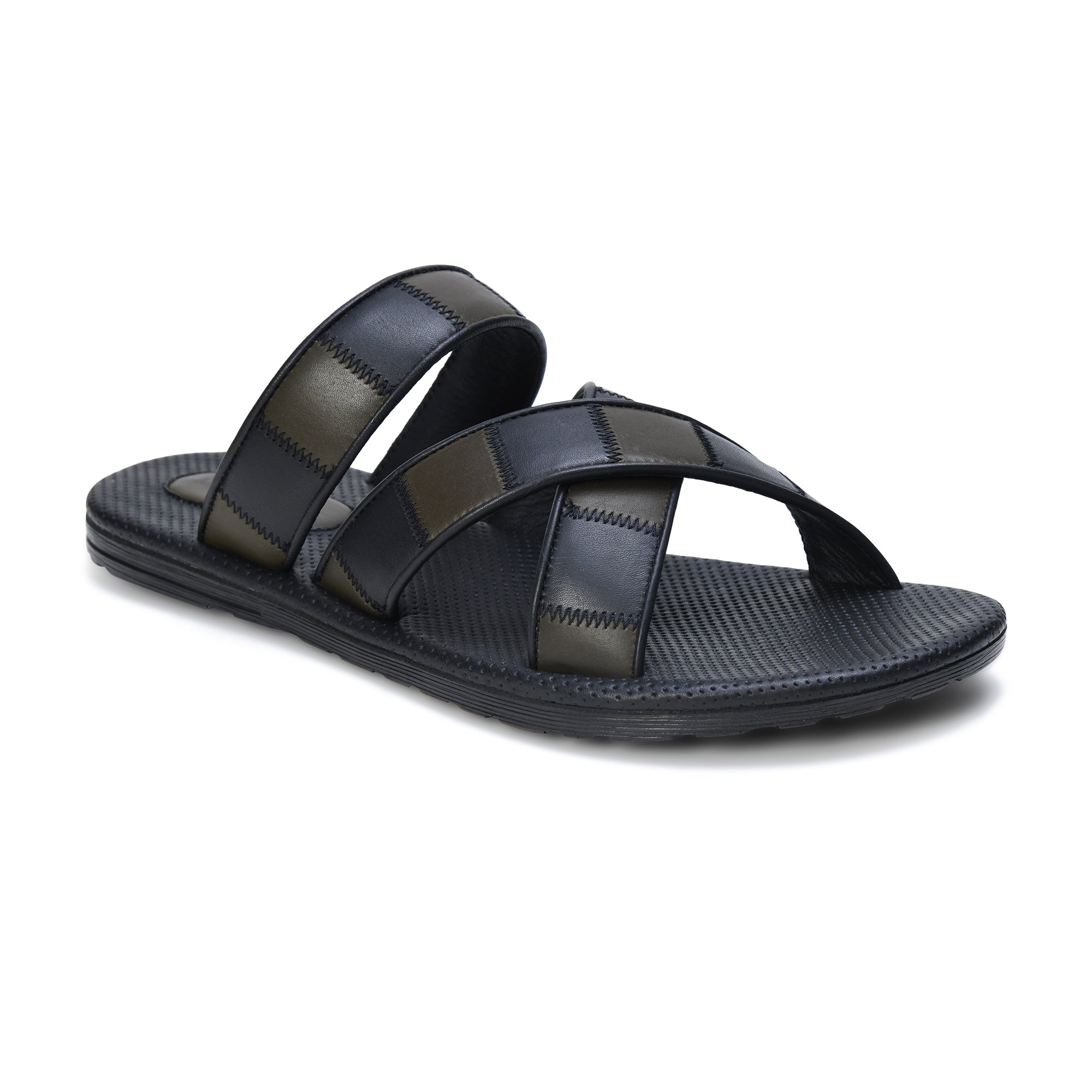 Rovo Criss-Cross Slide Sandal