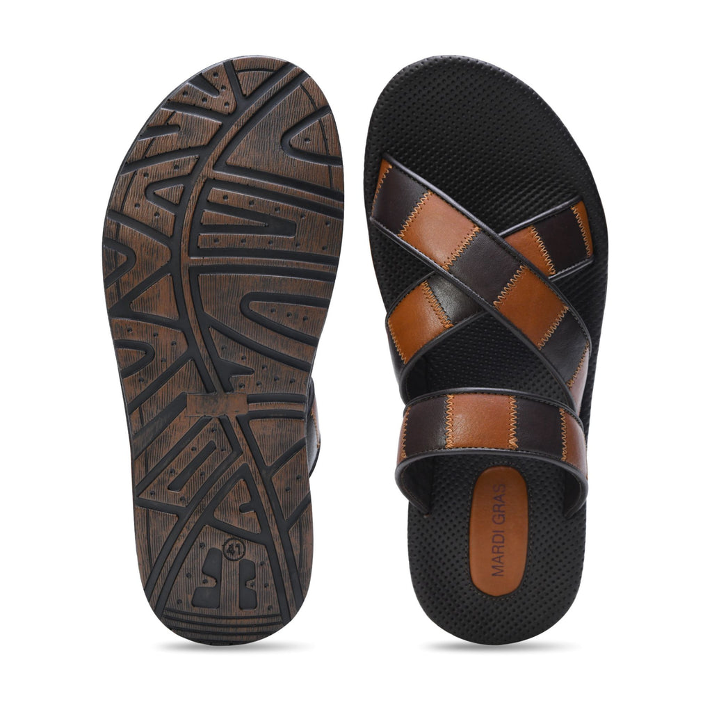 Rovo Criss Cross Slide Sandal