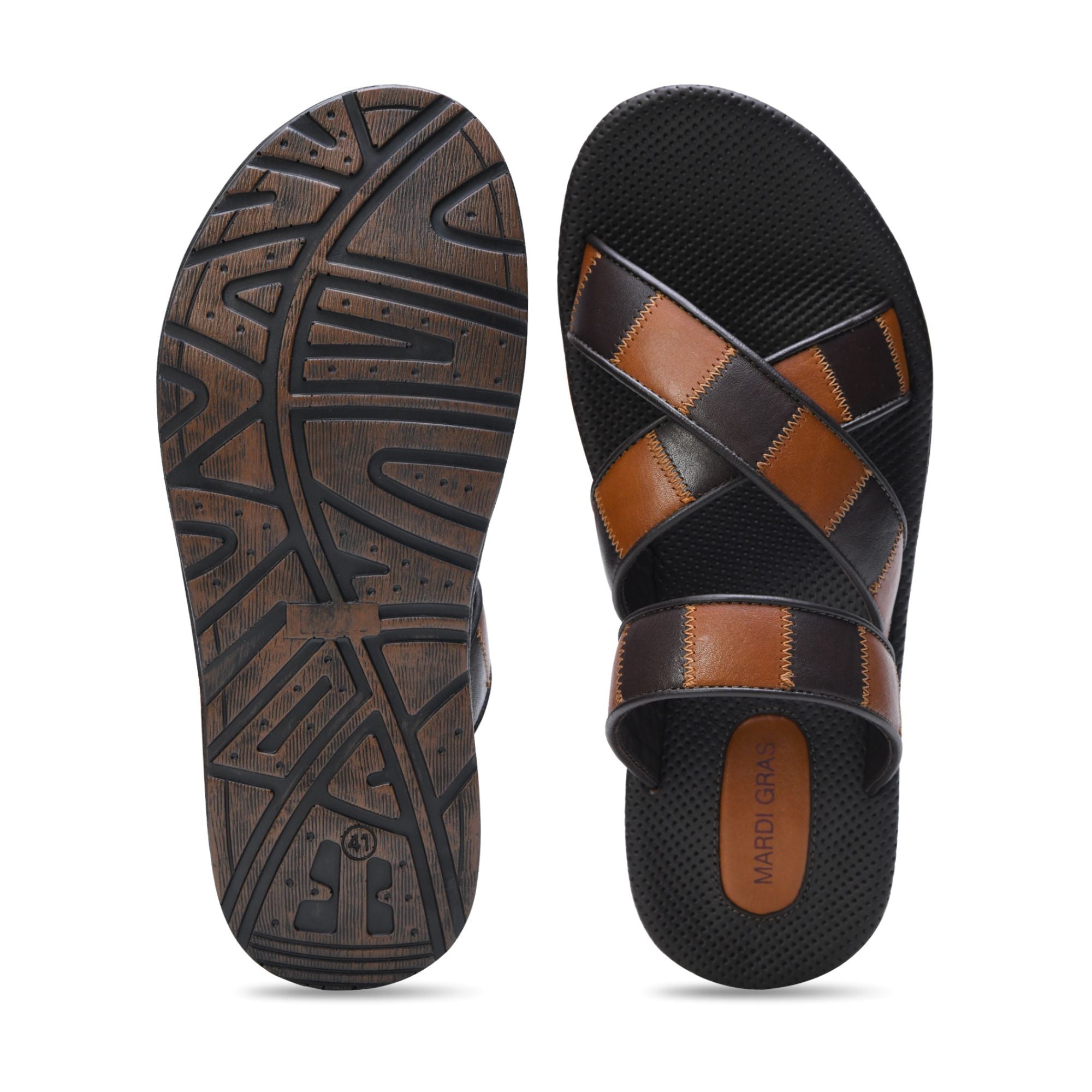 Rovo Criss Cross Slide Sandal