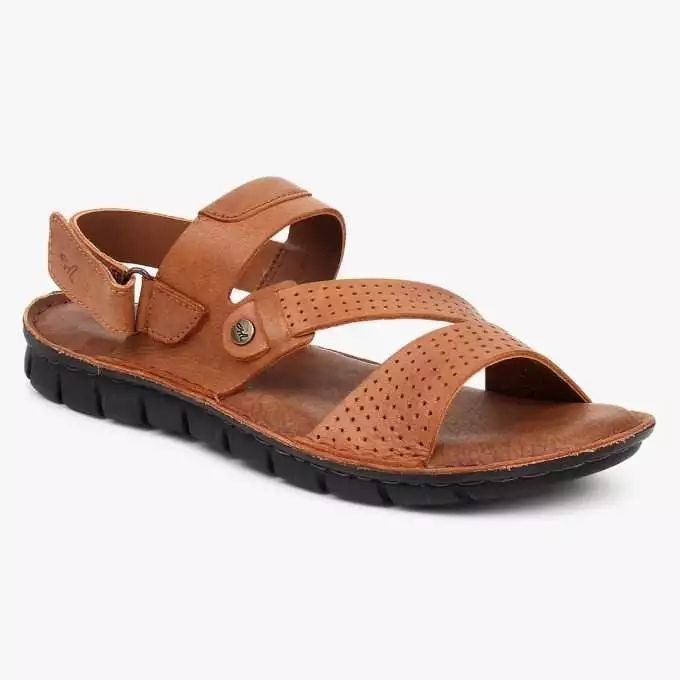 Buy Leather Closed Sandal for Men Online at Fabindia | 10687296