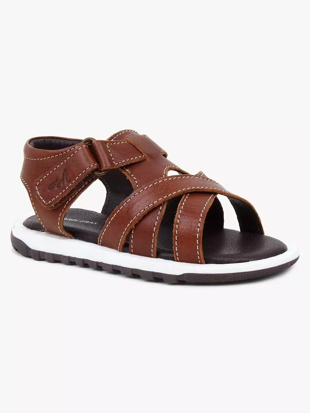 MARDI GRAS Men Latest Fashionable Genuine Leather Lightweight | Comfortable  | Cushioned Insole | Slip Resisdent Sandal For Daily And Formal Wear_6457  (Color:-Navy, Size:-5) : Amazon.in: Fashion