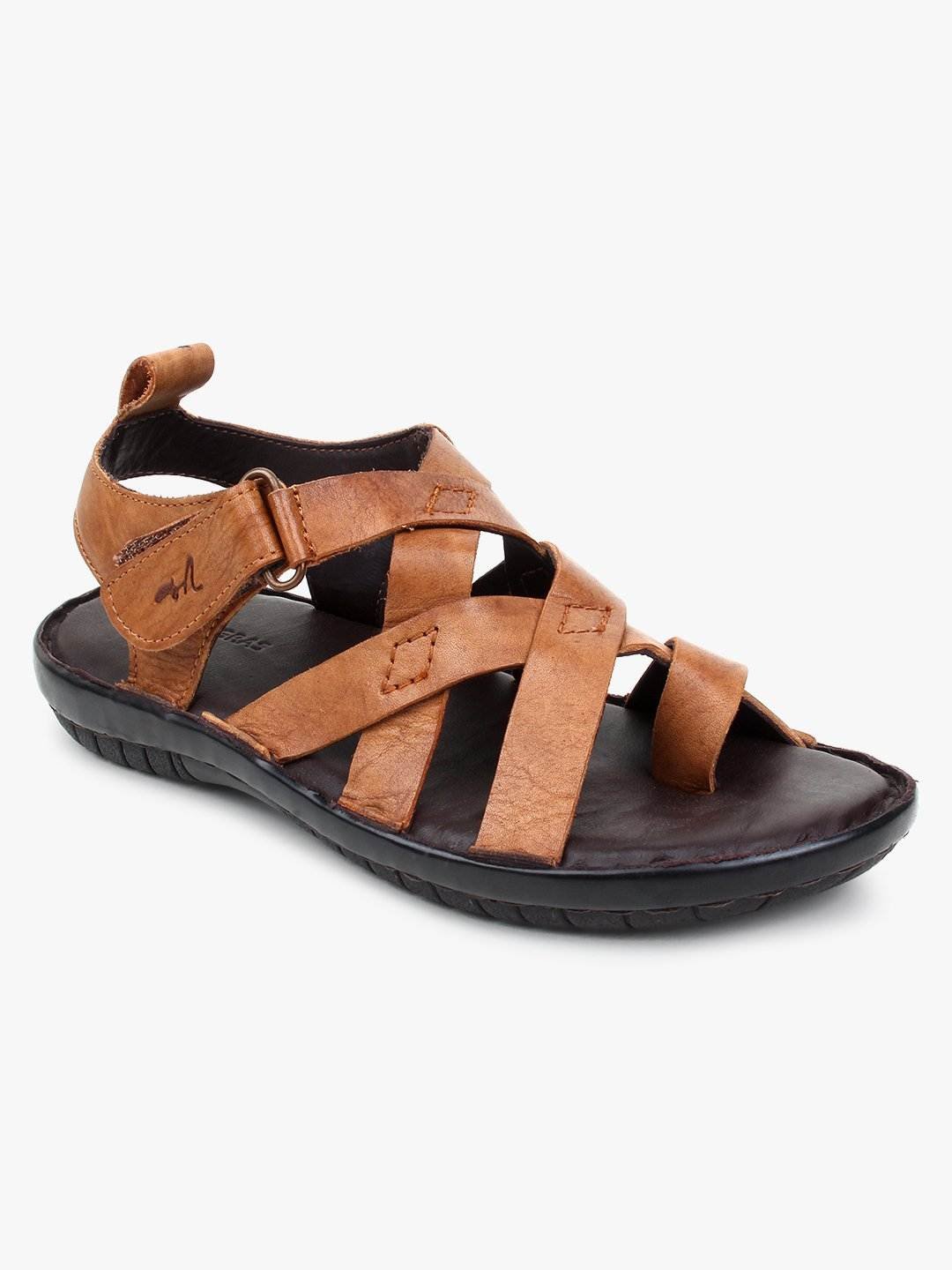 MARDI GRAS Youth Sandals, Stylish Kids Footware In Brown Leather Open Toed  Sandals - Durable PU Sole and Comfortable Leather Lining : Amazon.in:  Fashion