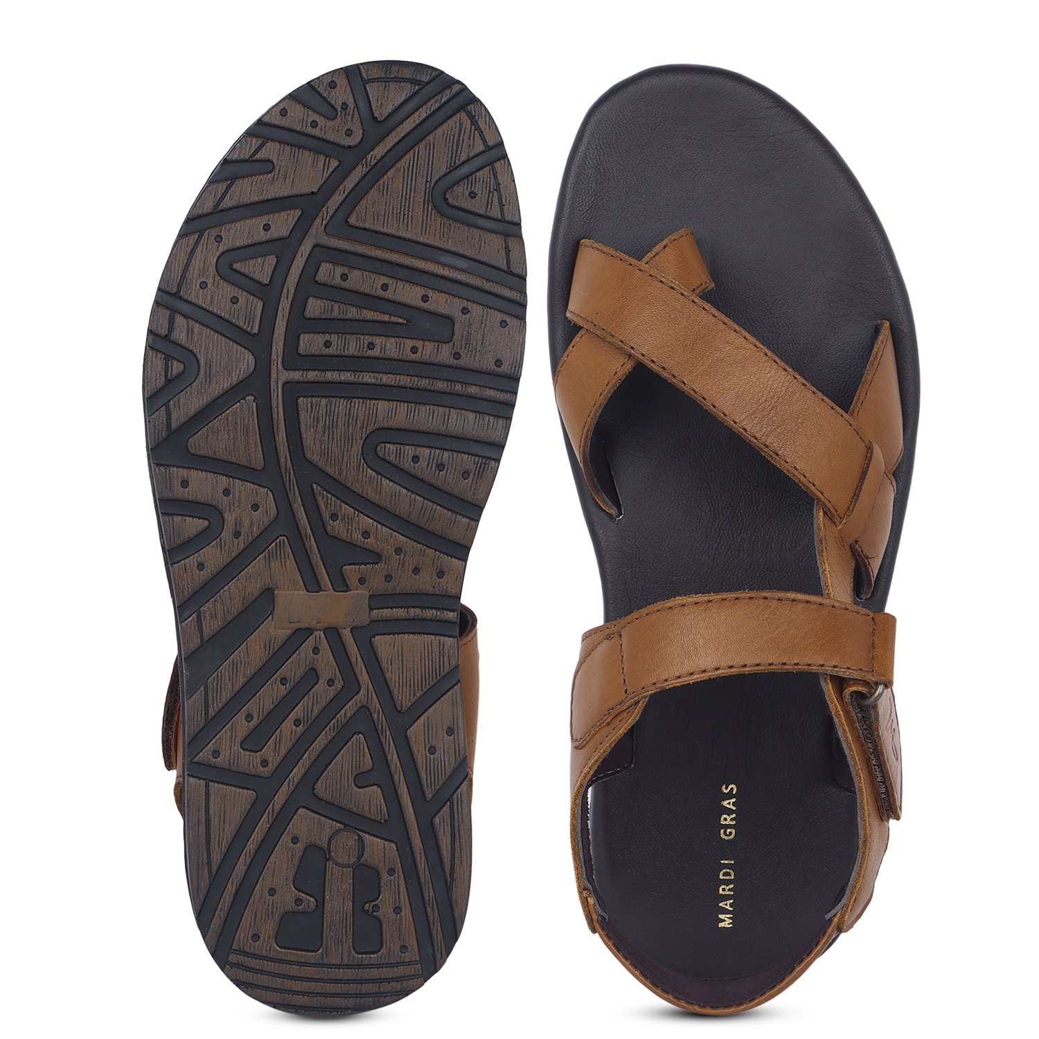 Buy Men Olive Casual Sandals Online | SKU: 60-14-49-40-Metro Shoes