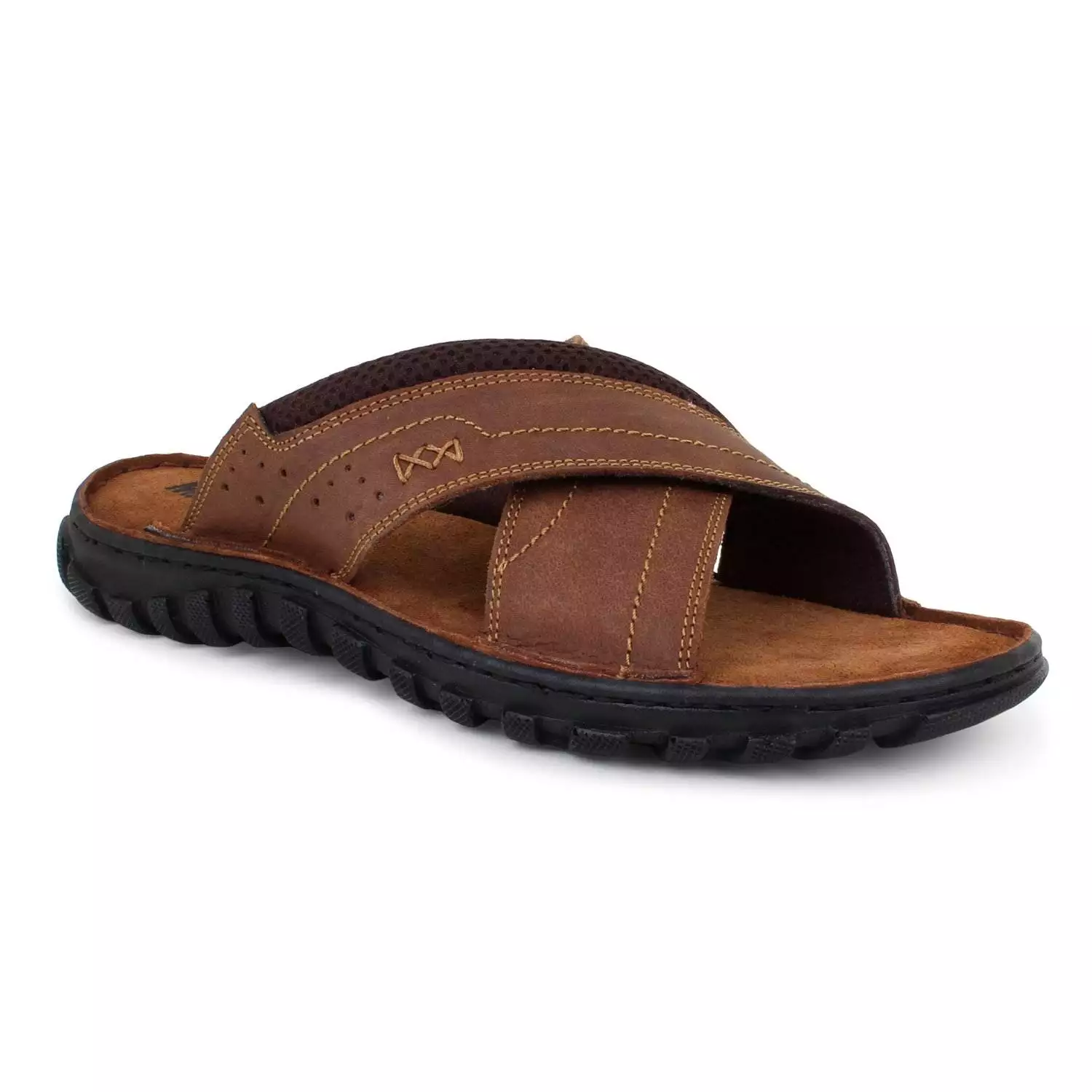 Mens Slip On Leather Sandals Size 6 to 12 UK - FLIP FLOP SUMMER SLIDERS |  eBay