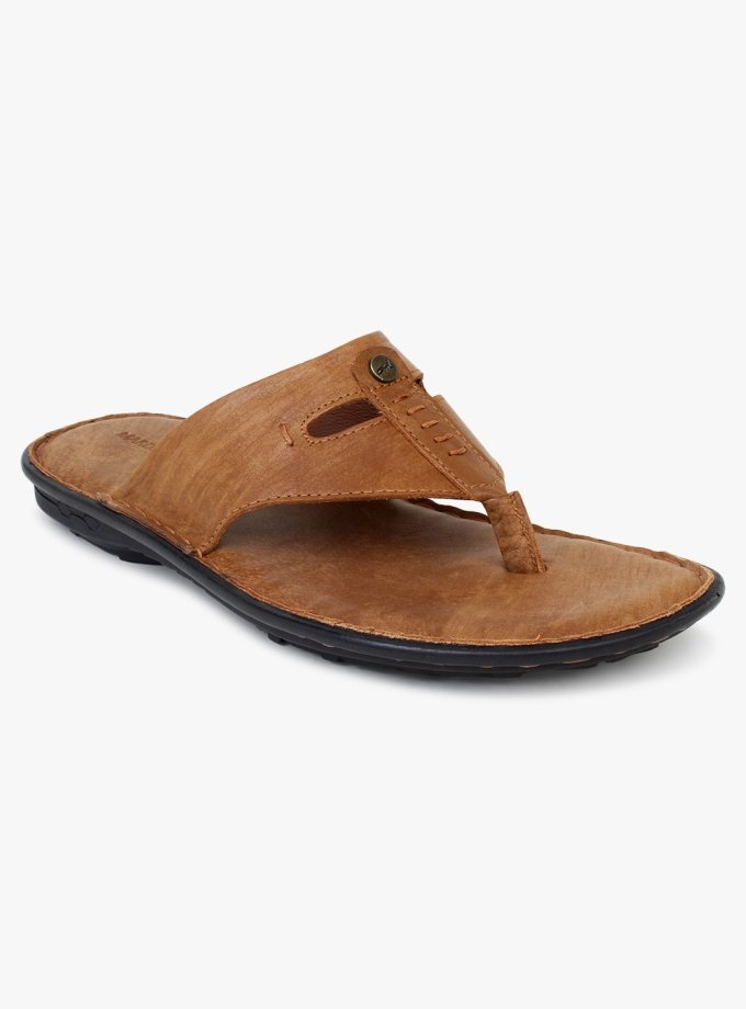 Mardi Gras Casual Leather Sandals For Men