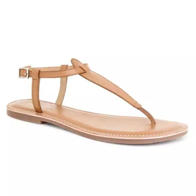 Bed Stu Millennial Leather T-Strap Zip Platform Wedge Sandals | Dillard's