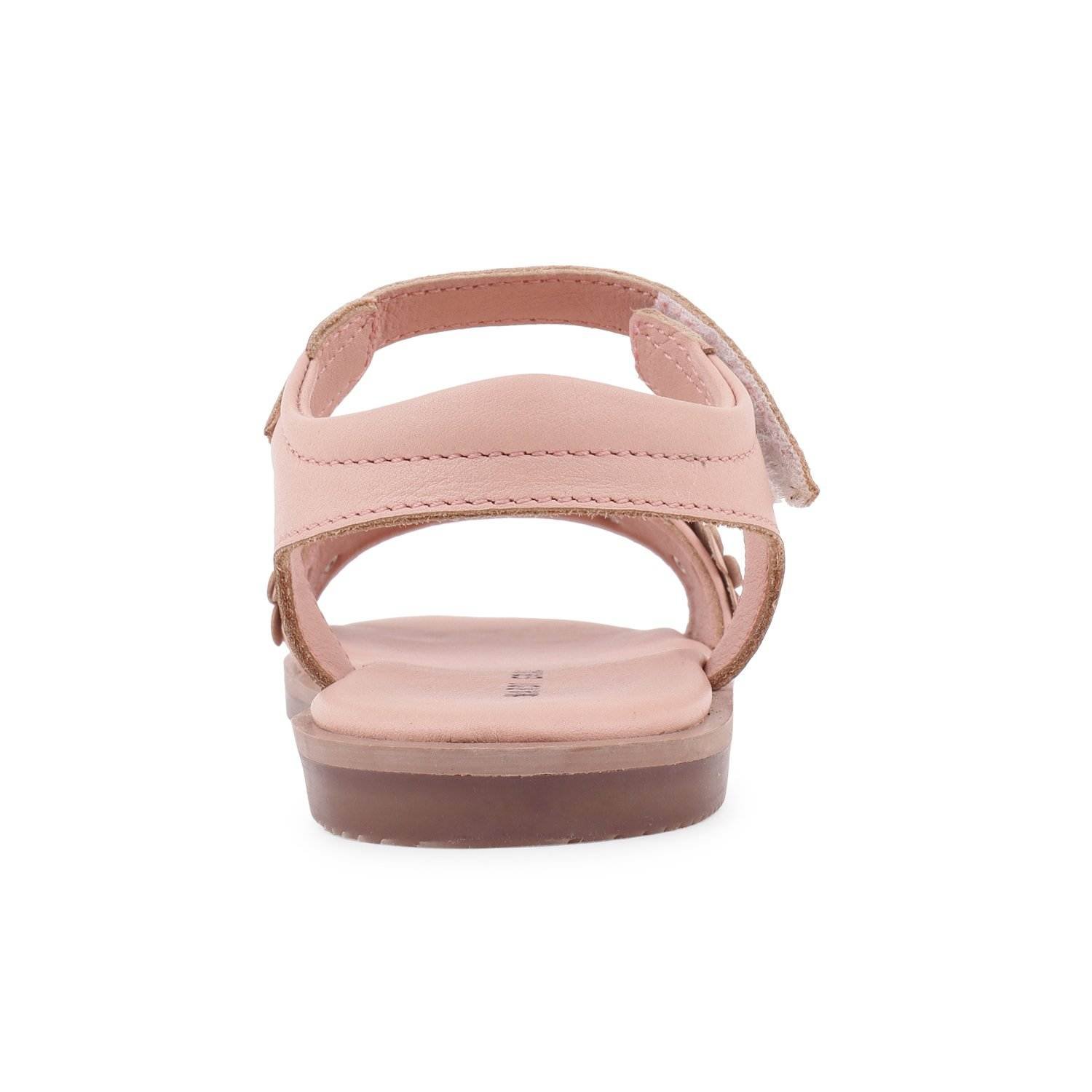 Pink leather sandals hot sale