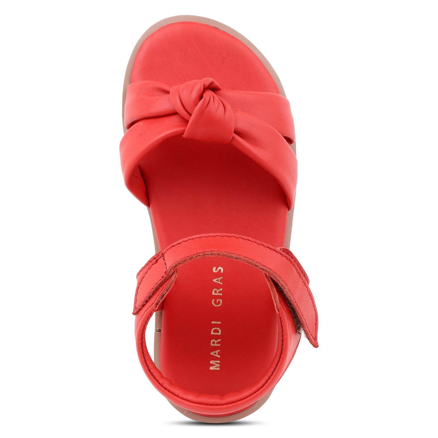 Girls on sale red sandals